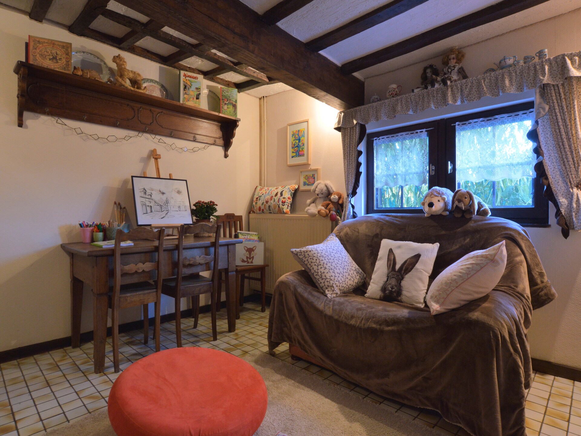 Landhuis La Fleur des Bois: 7-persoons vakantiehuis aan de bosrand in Malmédy - foto 26
