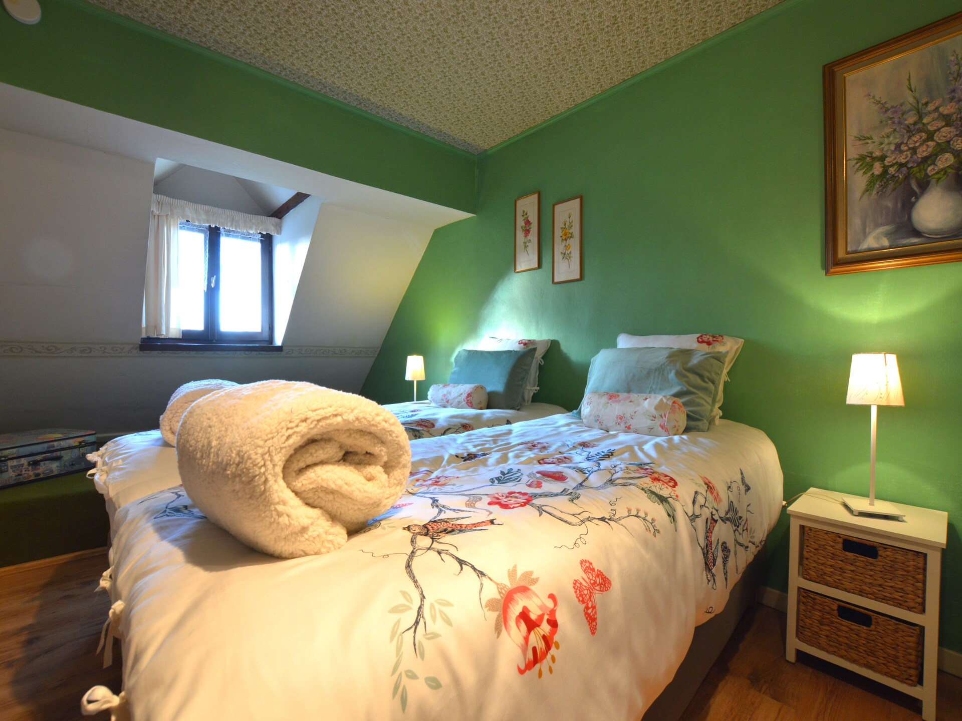 Landhuis La Fleur des Bois: 7-persoons vakantiehuis aan de bosrand in Malmédy - foto 17
