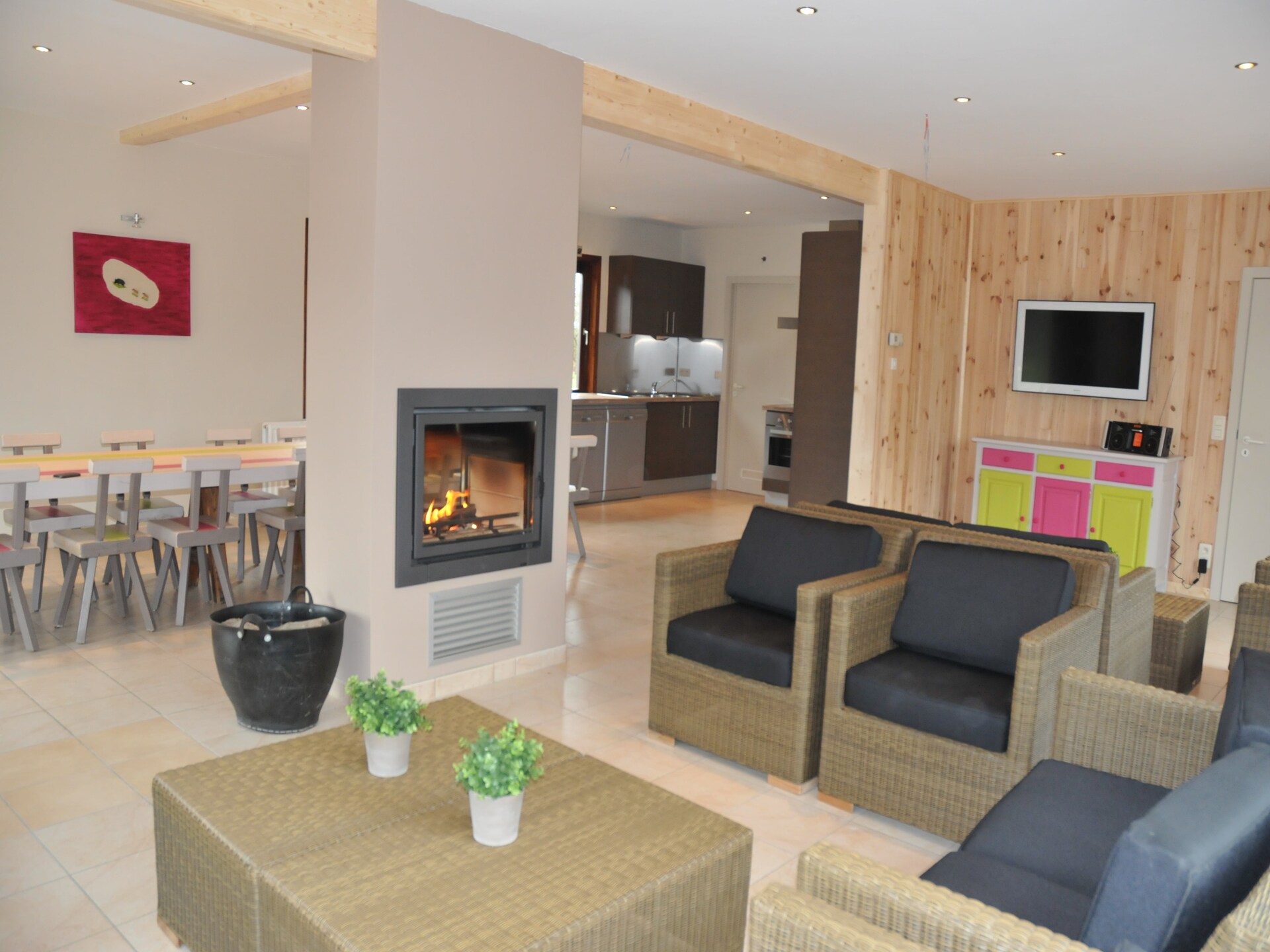 Refuge du Trappeur: Ruim chalet voor 18 personen midden in de bossen van Hour - foto 3