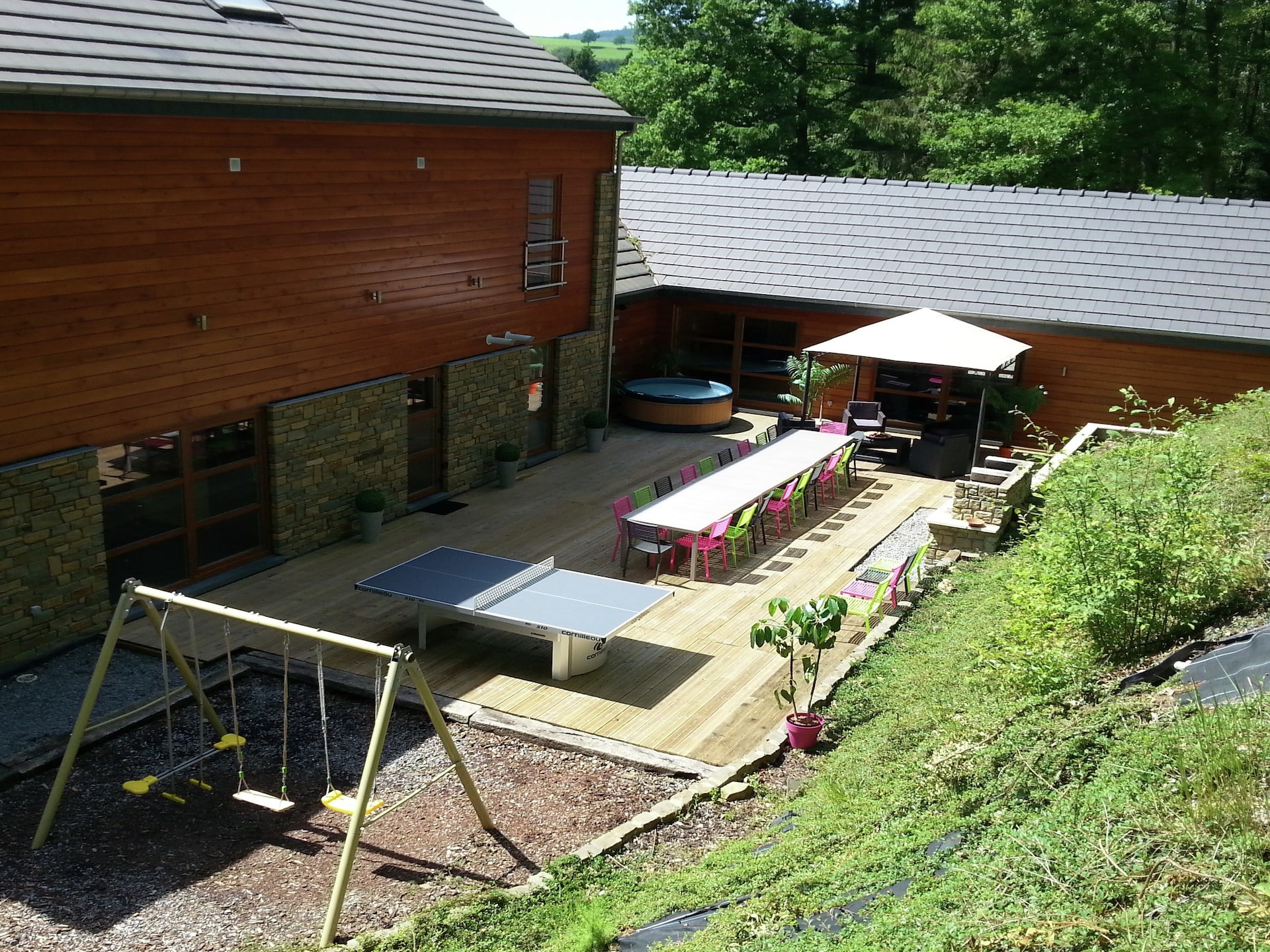 Privézwembad en luxe in Stoumont: Vakantiehuis voor 24 personen - foto 20