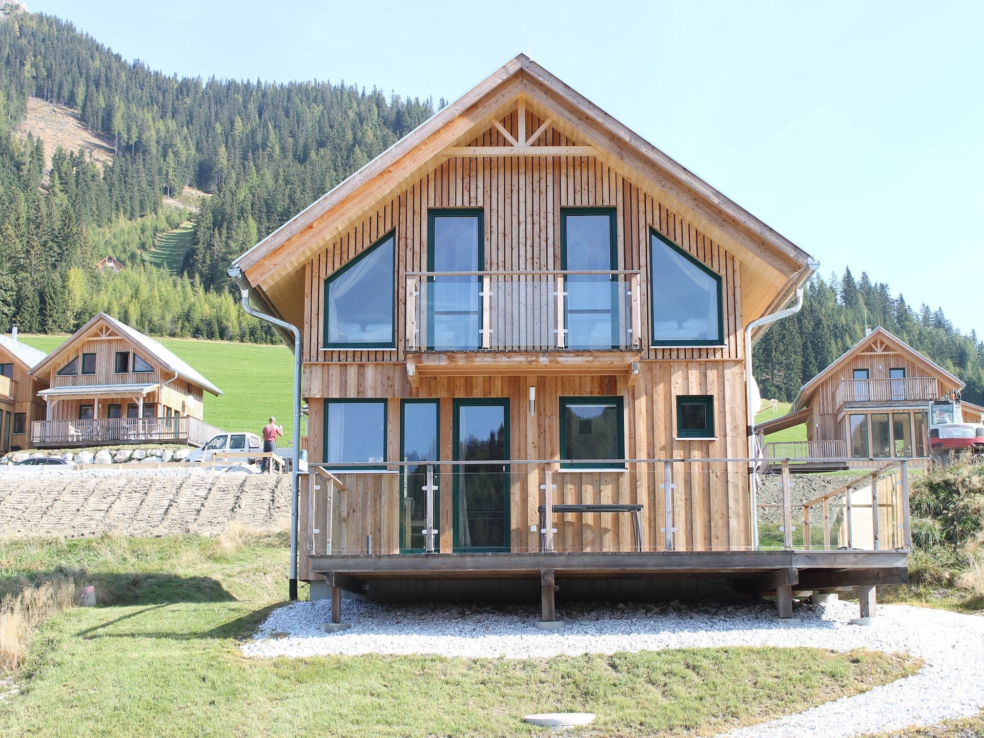 6-persoons chalet aan de piste in het centrum van Hohentauern - foto 7