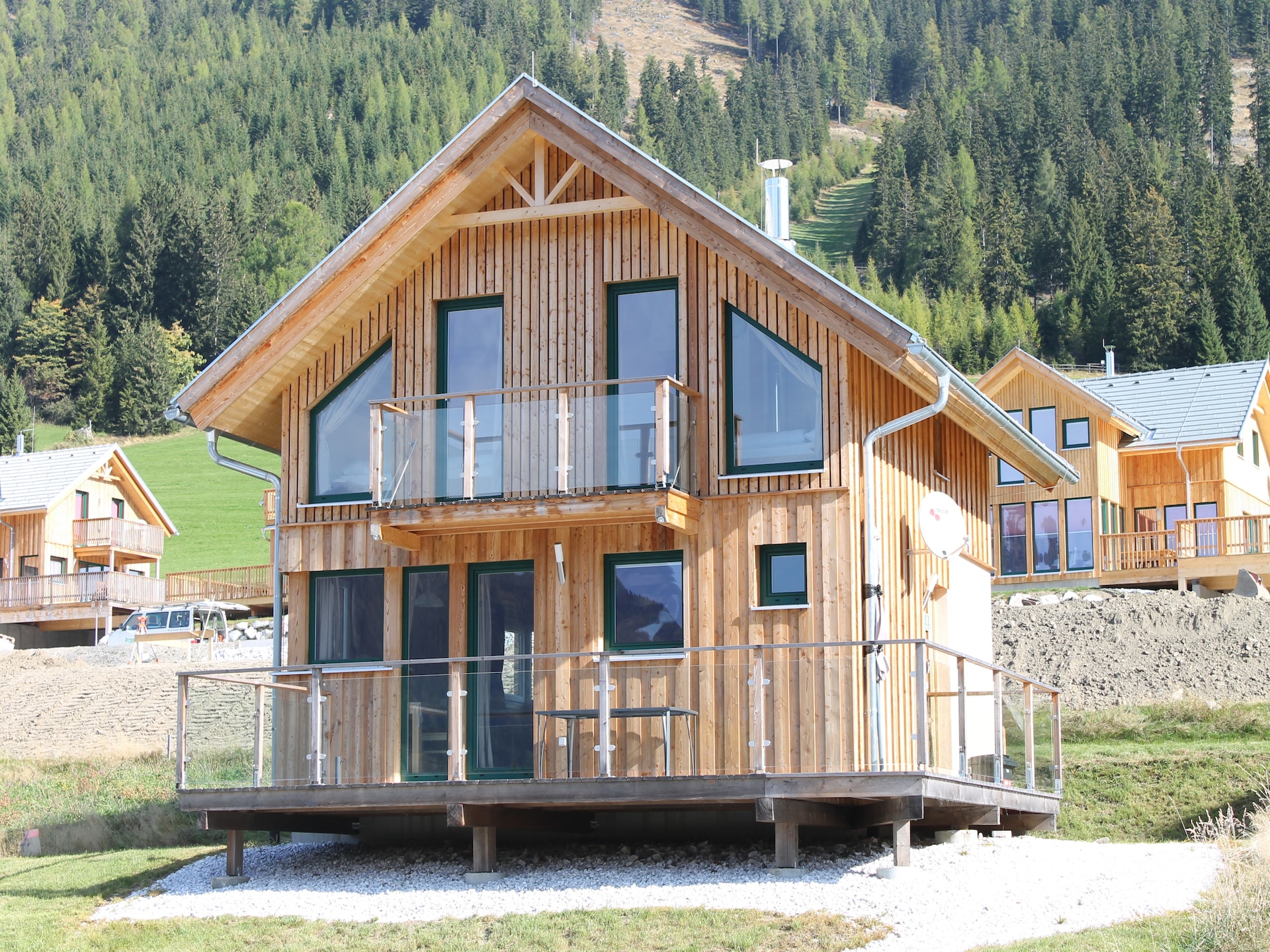 6-persoons chalet aan de piste in het centrum van Hohentauern - foto 1