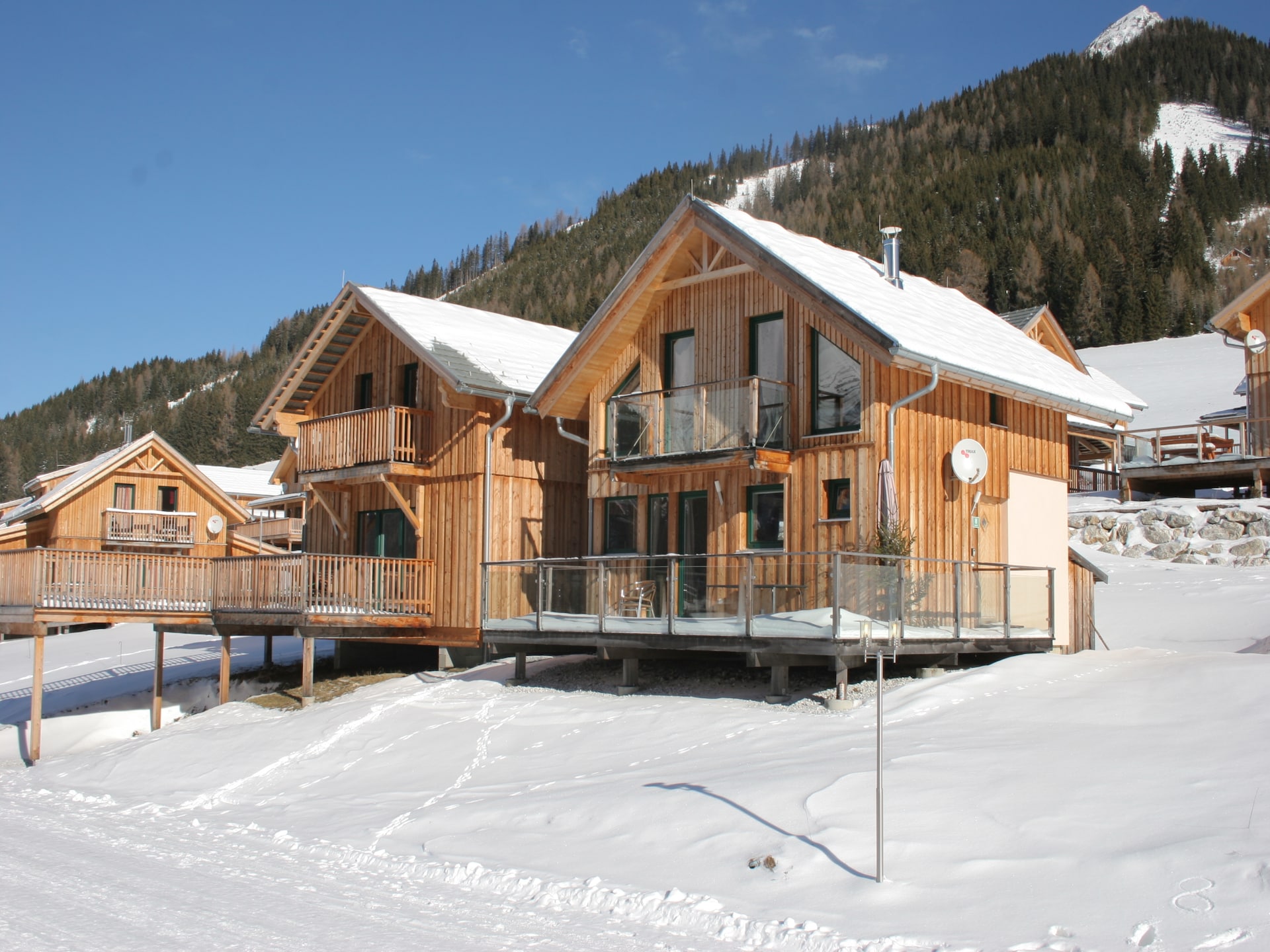 6-persoons chalet aan de piste in het centrum van Hohentauern - foto 26