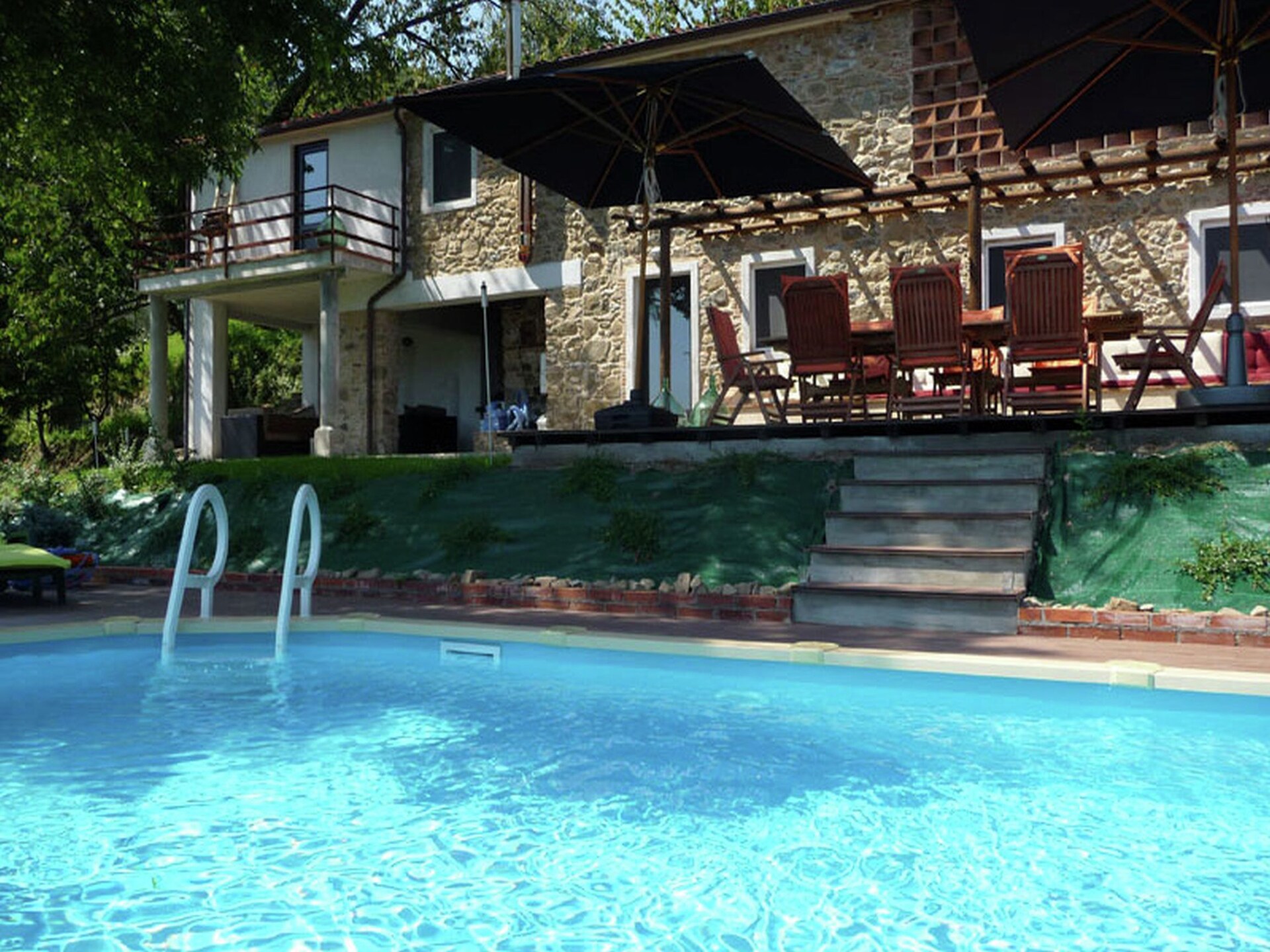 Vrijstaand vakantiehuis voor 6 personen met zwembad en panoramisch uitzicht in Borgo a Mozzano - foto 9