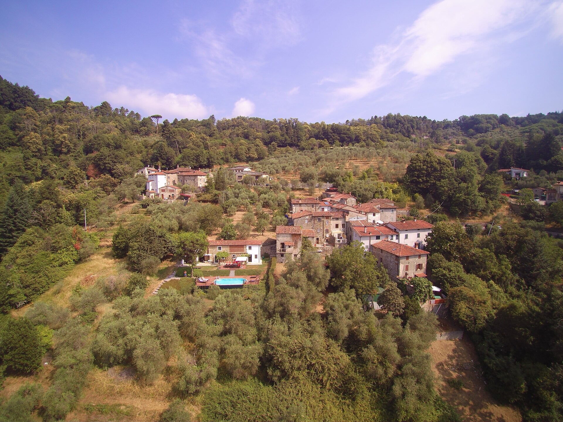 Vrijstaand vakantiehuis voor 6 personen met zwembad en panoramisch uitzicht in Borgo a Mozzano - foto 32
