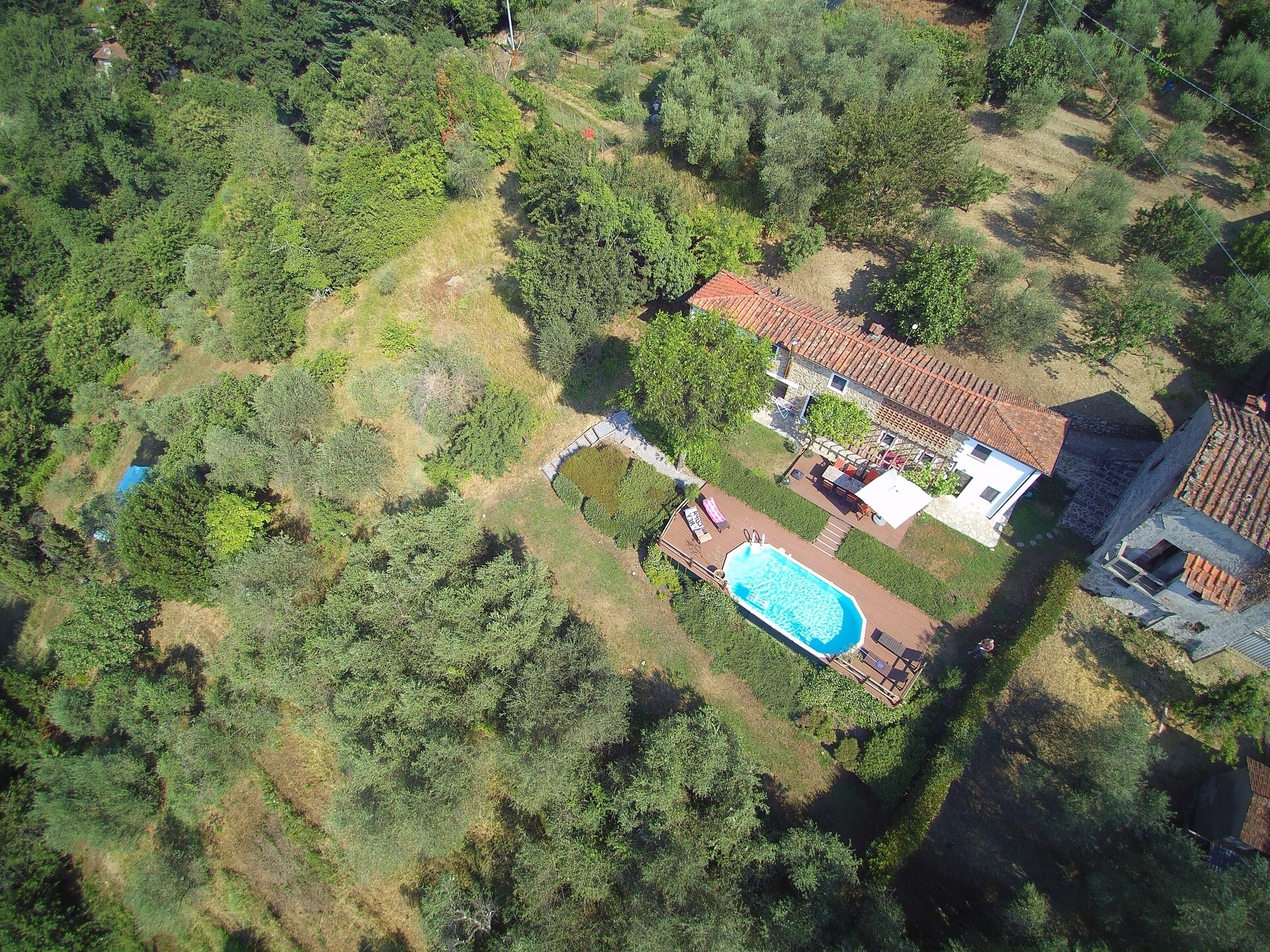 Vrijstaand vakantiehuis voor 6 personen met zwembad en panoramisch uitzicht in Borgo a Mozzano - foto 2