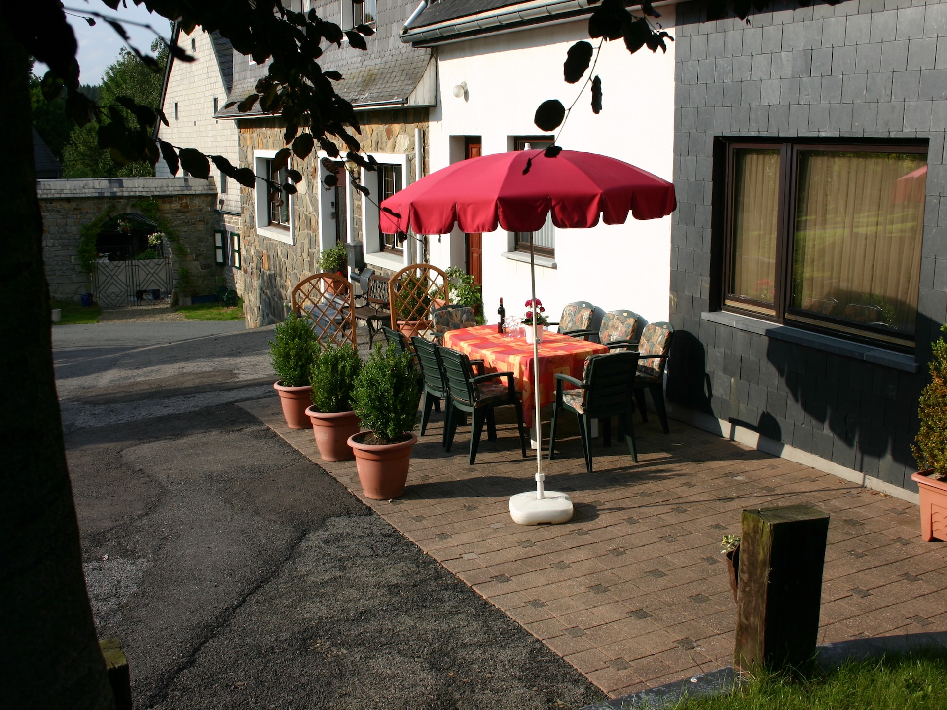 10-persoons vakantiehuis Am Brunnen met speeltuin en fitness in Schoppen - foto 9