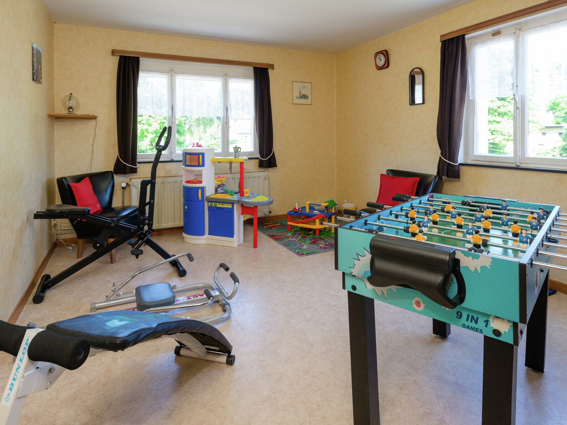 10-persoons vakantiehuis Am Brunnen met speeltuin en fitness in Schoppen - foto 4