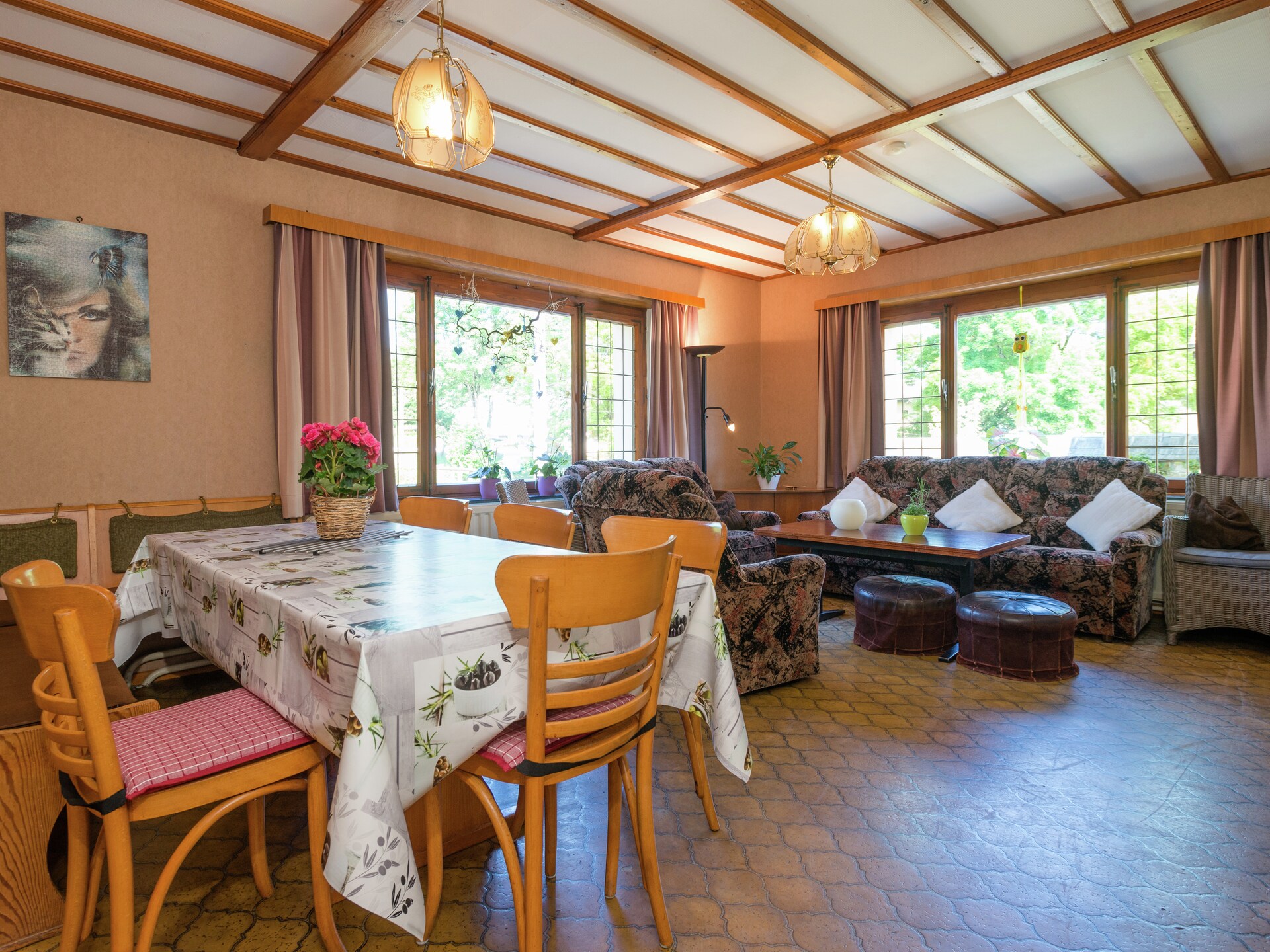 10-persoons vakantiehuis Am Brunnen met speeltuin en fitness in Schoppen - foto 3