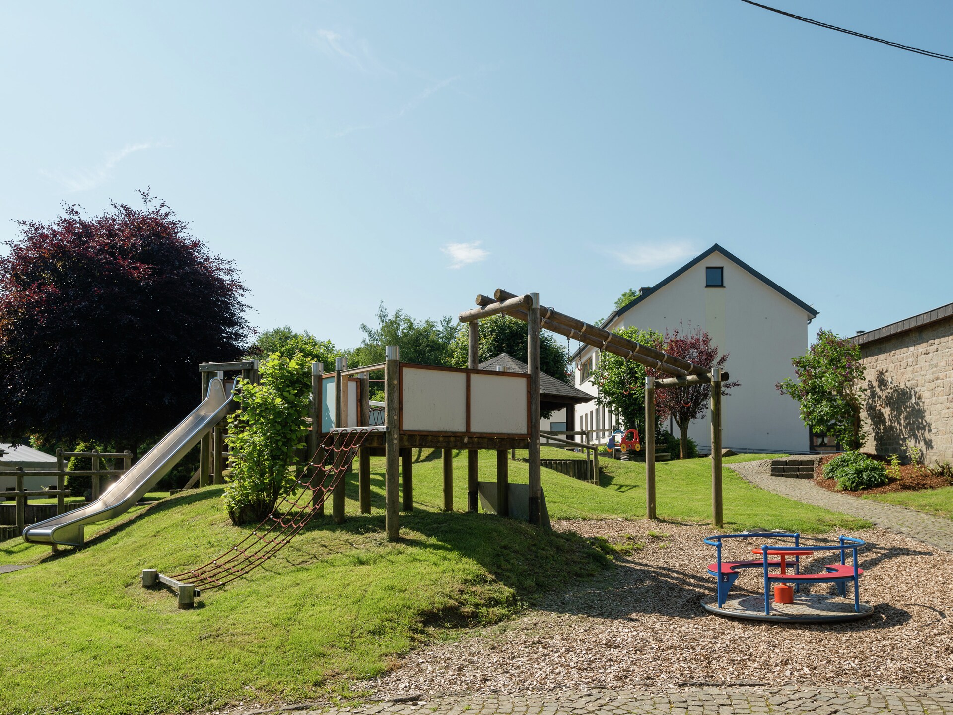 10-persoons vakantiehuis Am Brunnen met speeltuin en fitness in Schoppen - foto 38