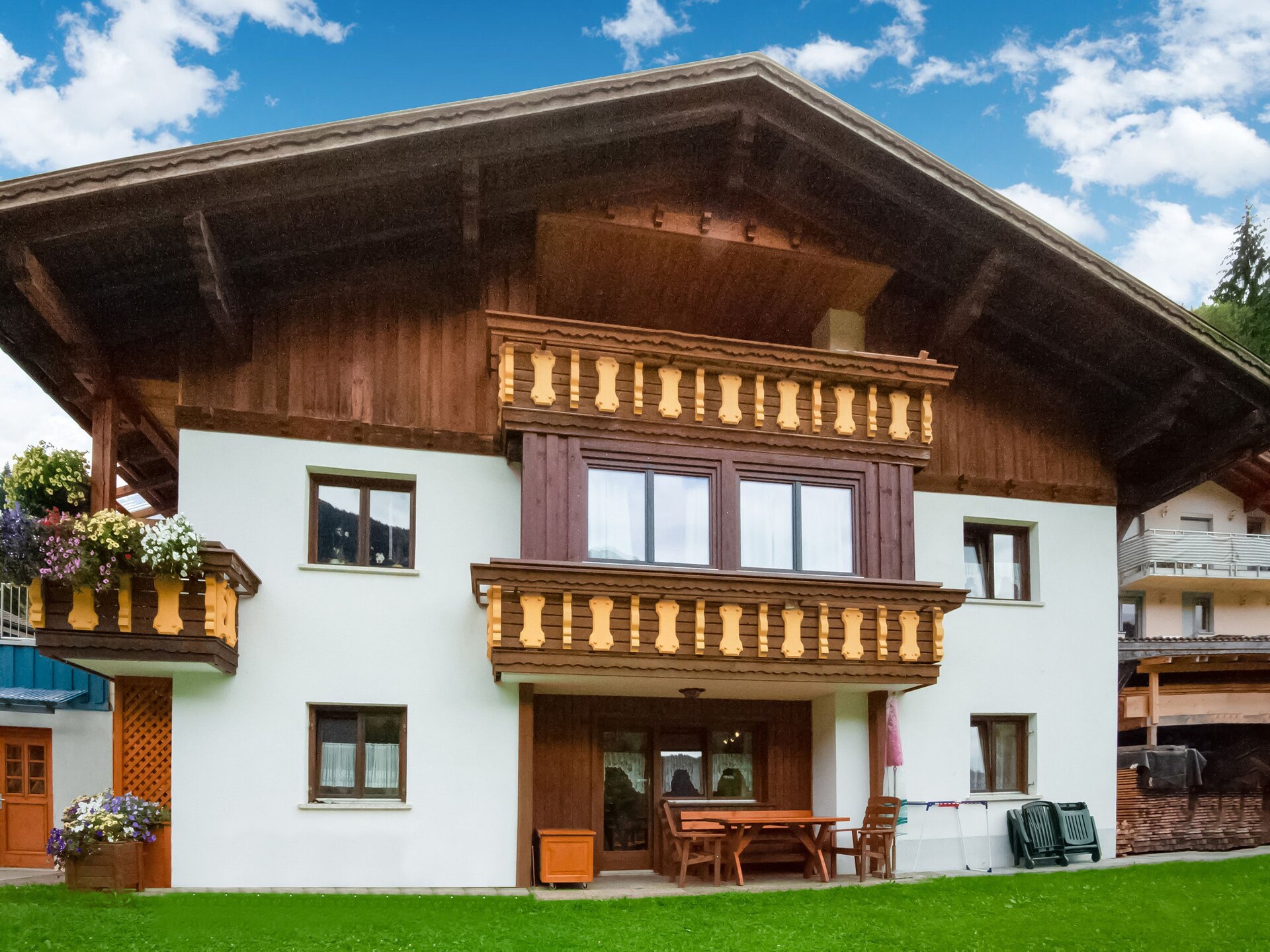 Jacquelin: Gezellig appartement met 2 slaapkamers in Silbertal, 300m van de skilift - foto 1