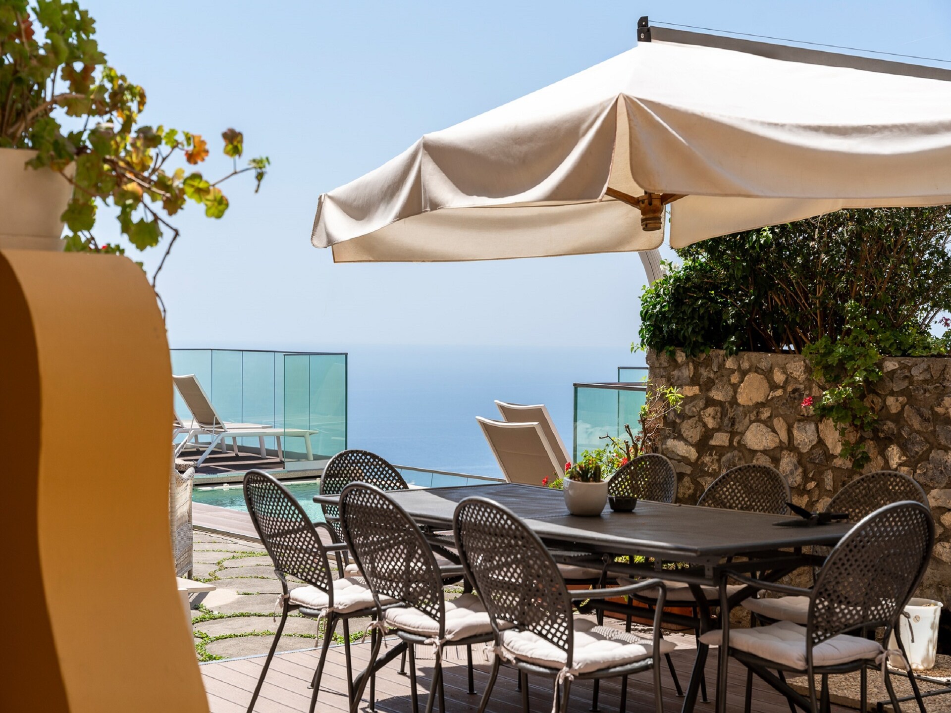 Villa Sky meets Sea: panoramisch clifftop verblijf met privézwembad bij Positano - foto 36
