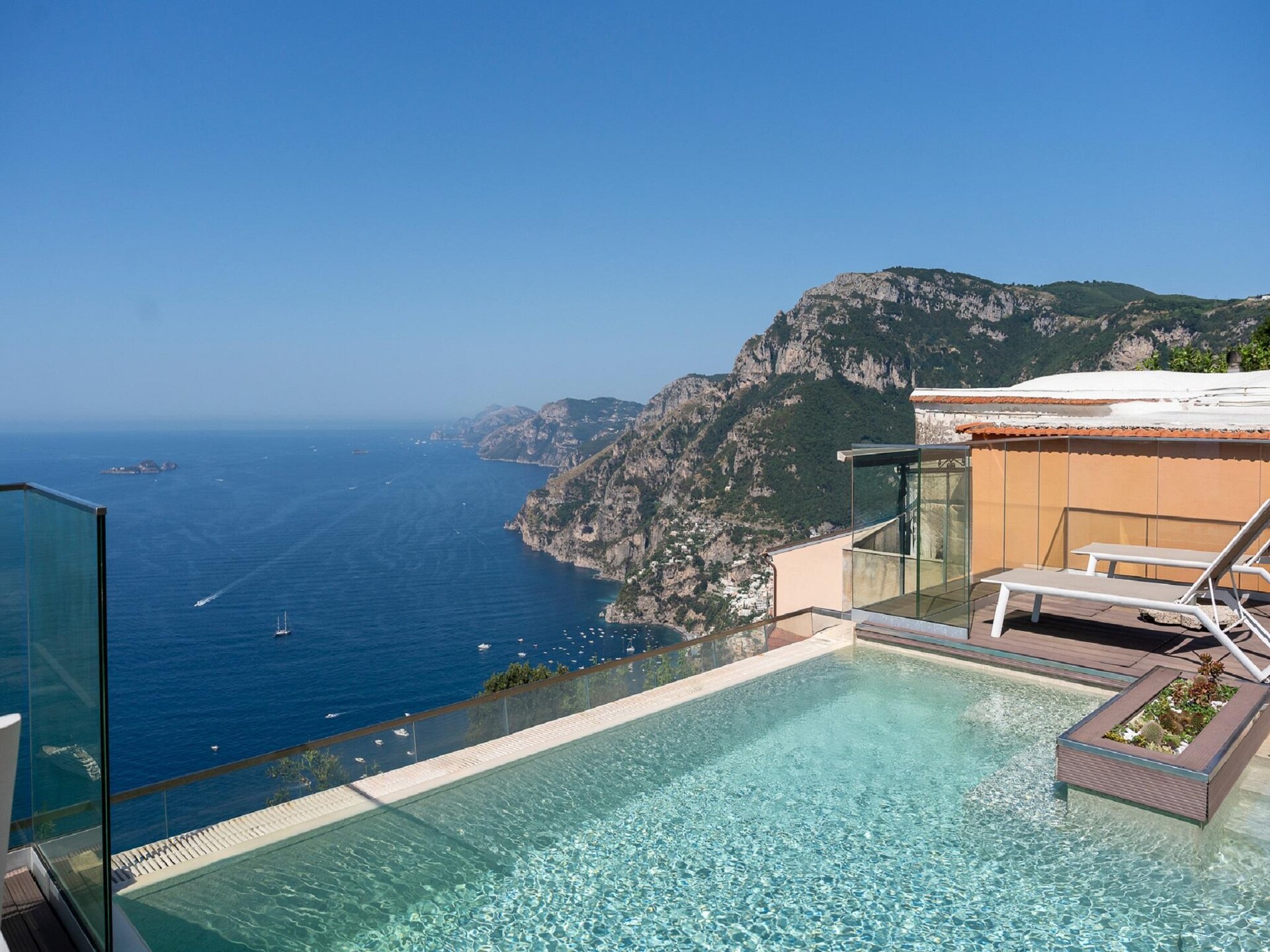 Villa Sky meets Sea: panoramisch clifftop verblijf met privézwembad bij Positano - foto 7