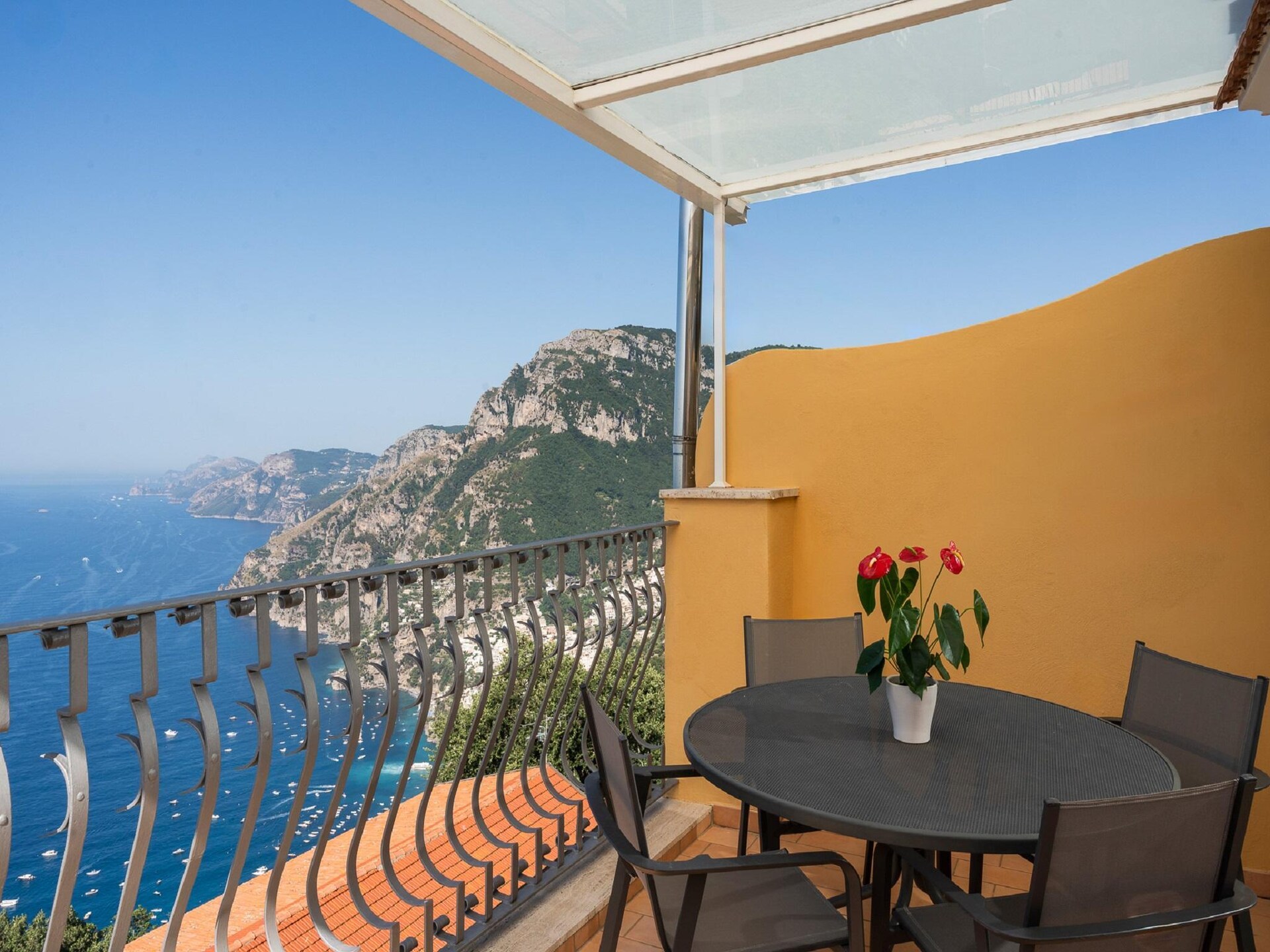 Villa Sky meets Sea: panoramisch clifftop verblijf met privézwembad bij Positano - foto 35