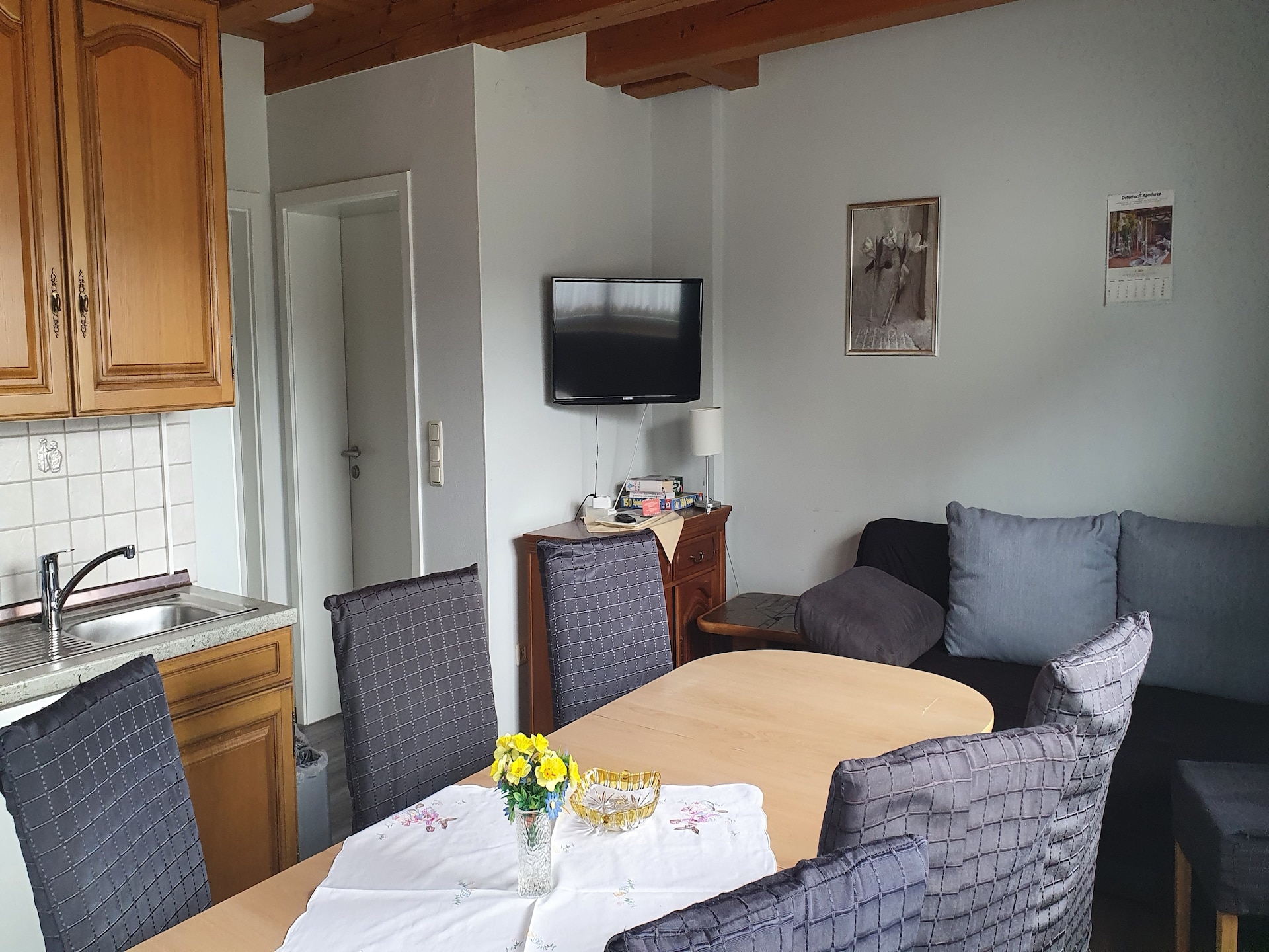 Ruim vakantiehuis voor 8 in de bossen bij Homberg met 4 badkamers - foto 5