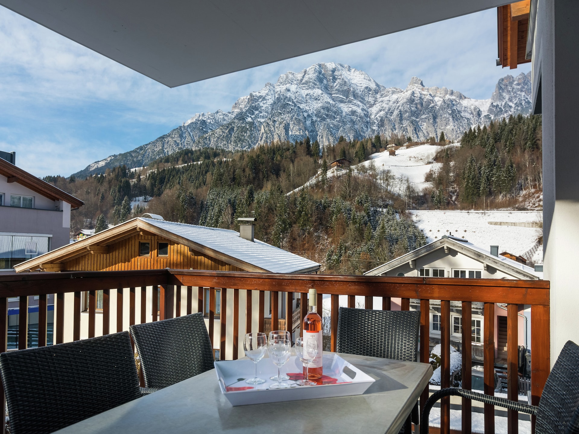 Aan de piste: Modern appartement Schatzspitze in Leogang - foto 19