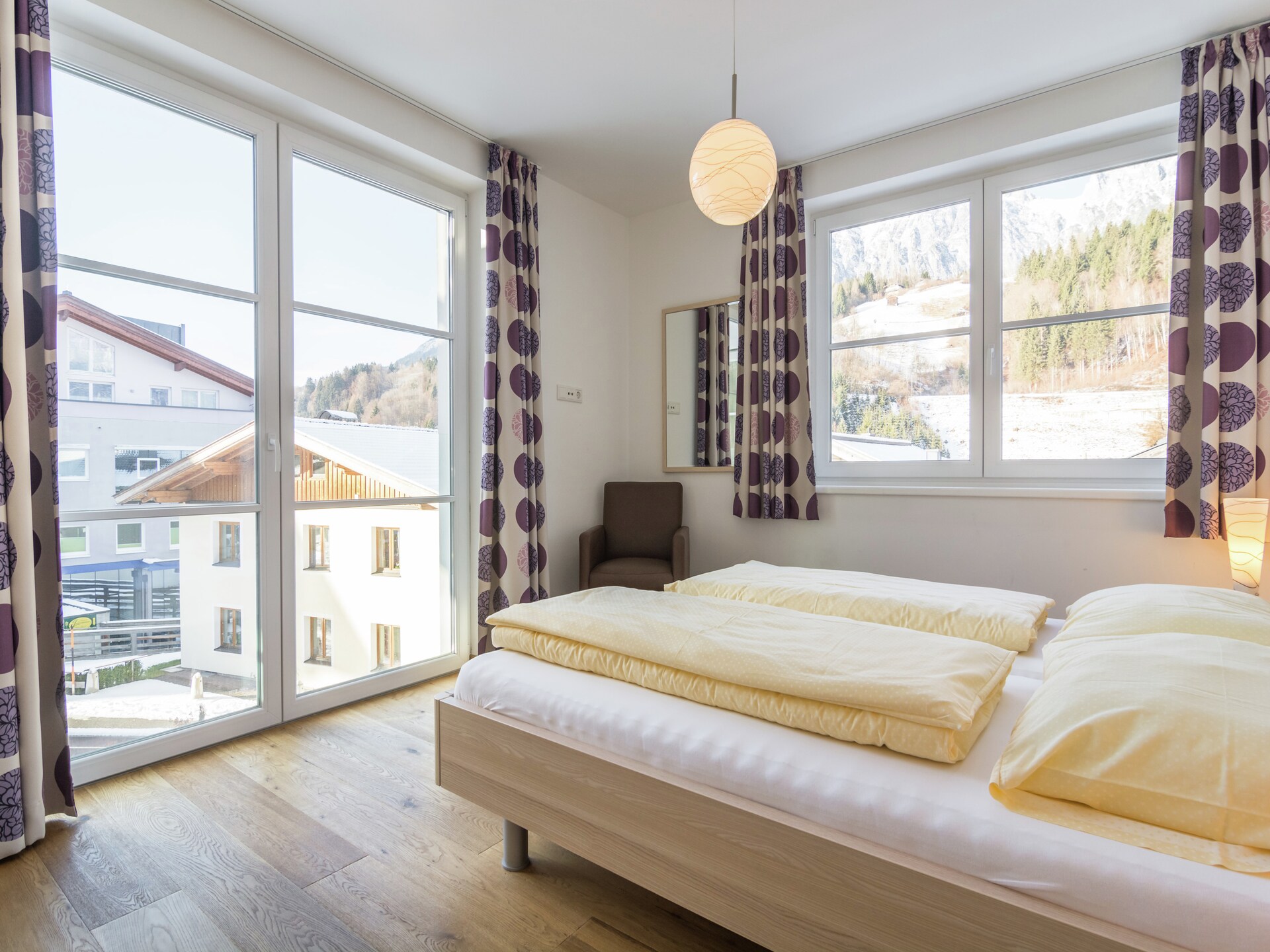 Aan de piste: Modern appartement Schatzspitze in Leogang - foto 16