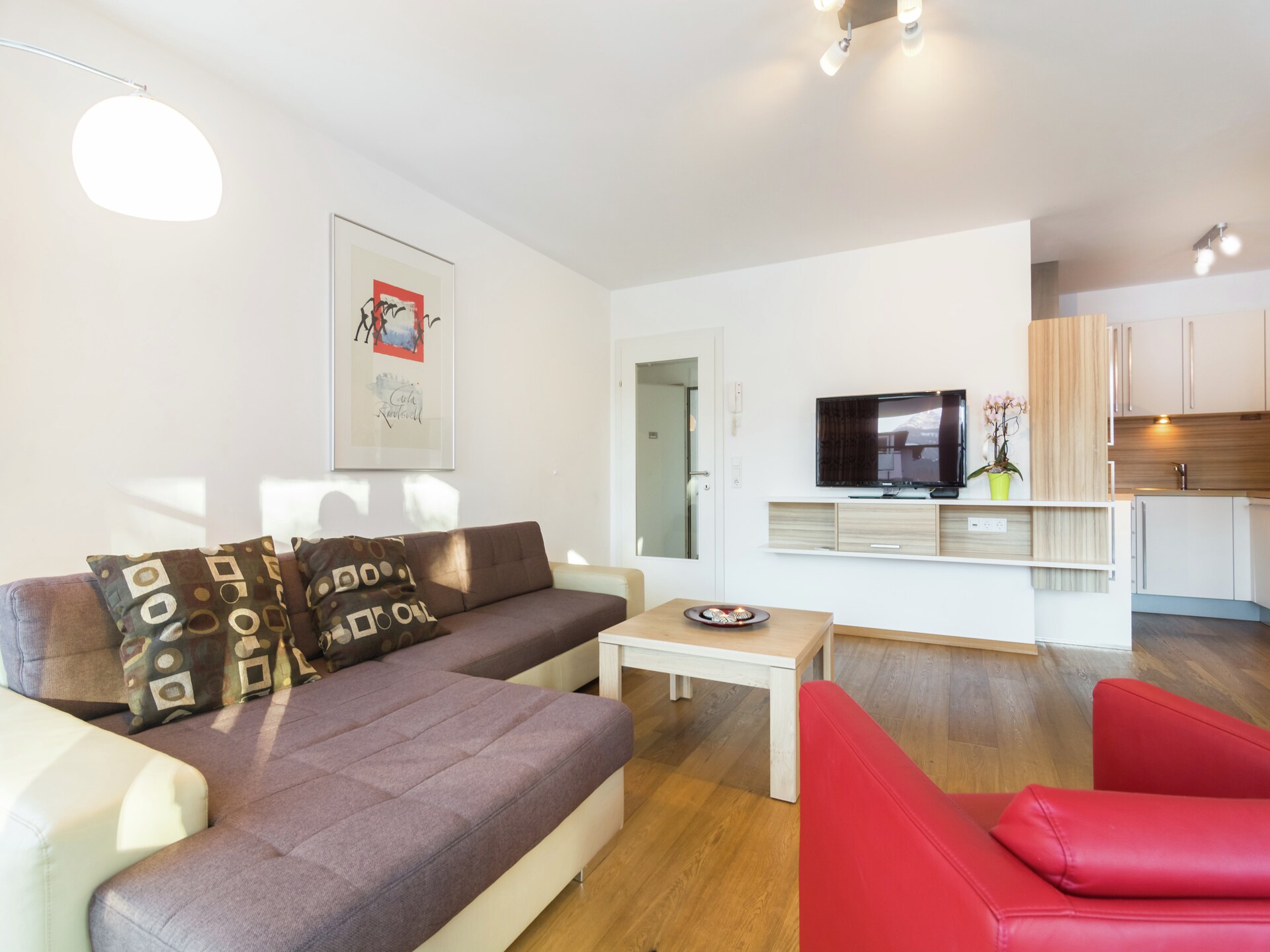 Aan de piste: Modern appartement Schatzspitze in Leogang - foto 10