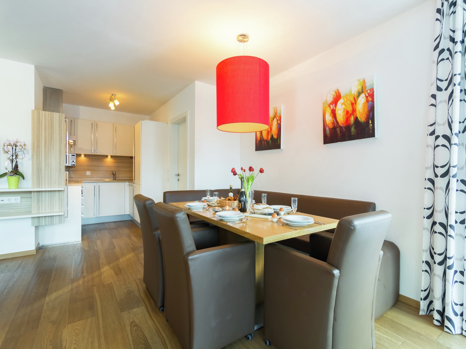 Aan de piste: Modern appartement Schatzspitze in Leogang - foto 12