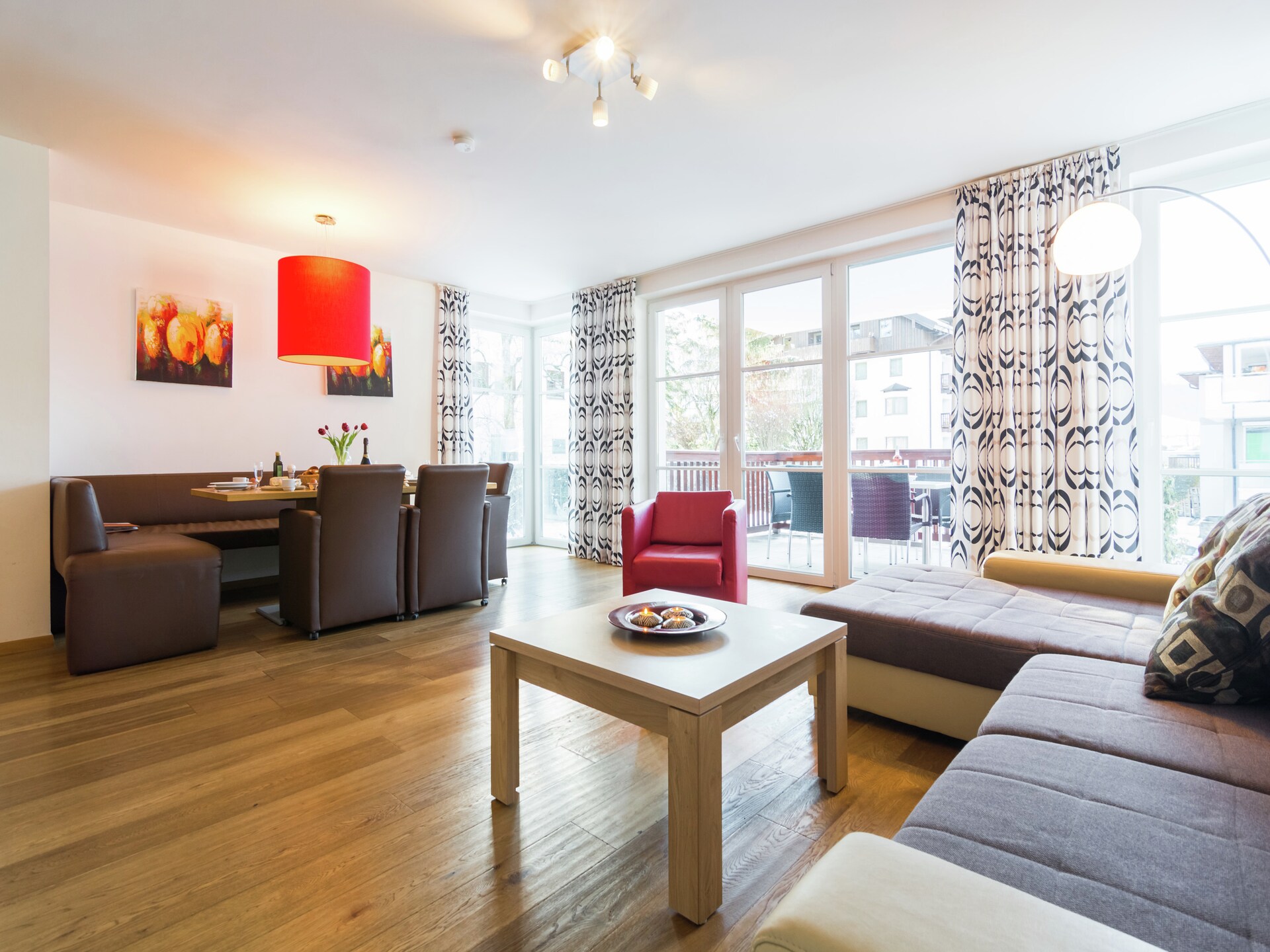 Aan de piste: Modern appartement Schatzspitze in Leogang - foto 11