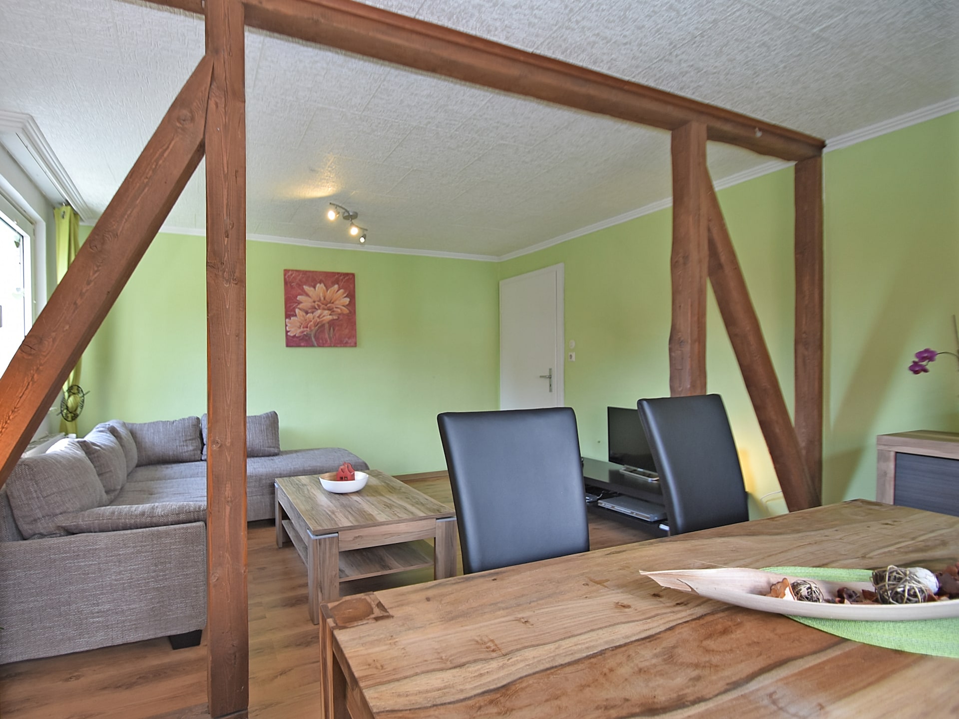 Appartement Sternenblick: 5-persoons vakantiehuis bij de piste in Hohegeis - foto 11