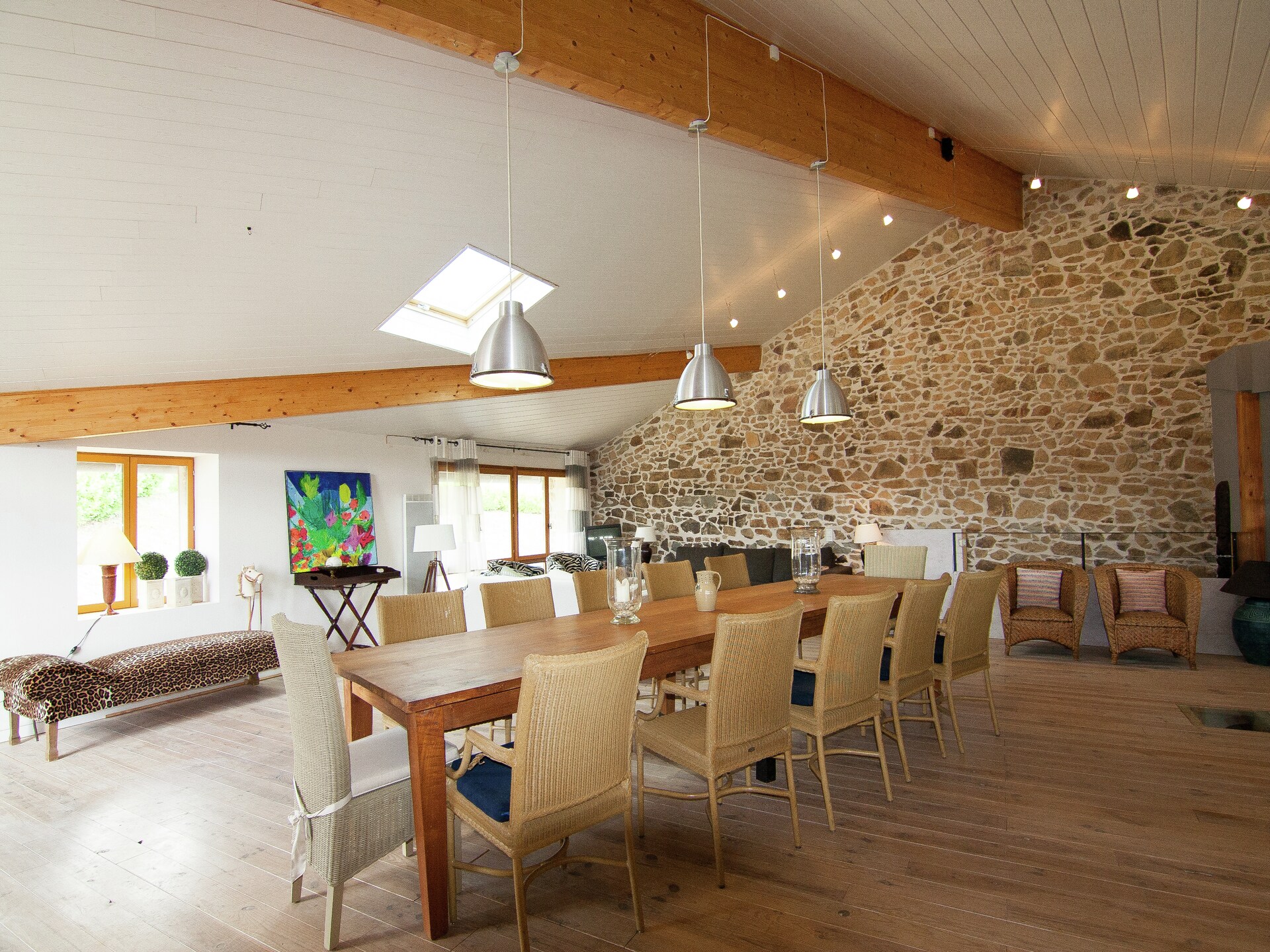 Domaine de Bellac: 6 gîtes voor 32 personen met zwembad bij Roussines - foto 16