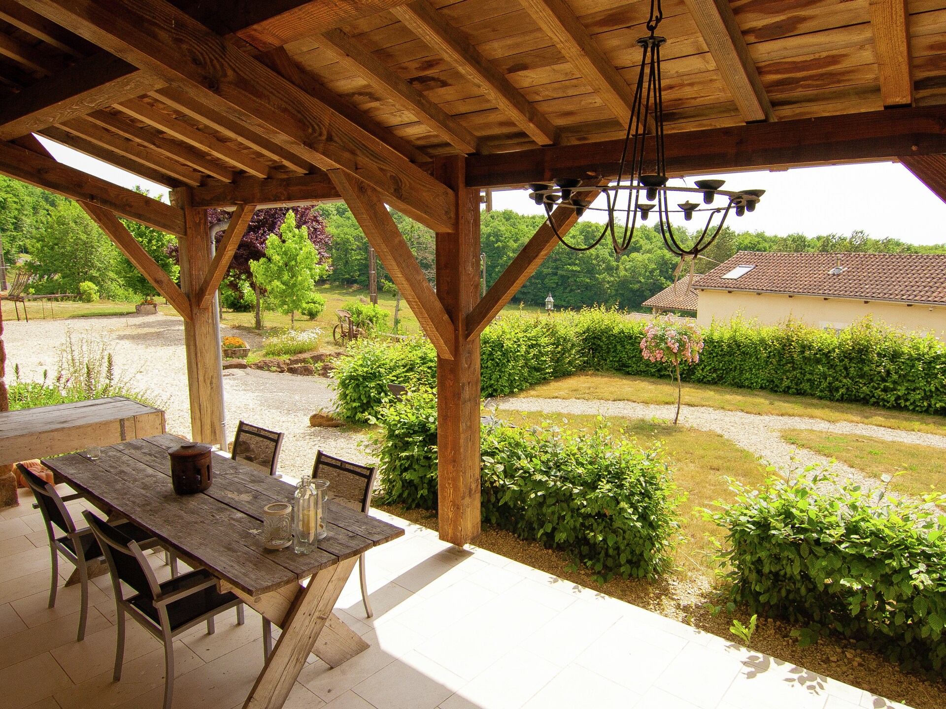 Domaine de Bellac: 6 gîtes voor 32 personen met zwembad bij Roussines - foto 32