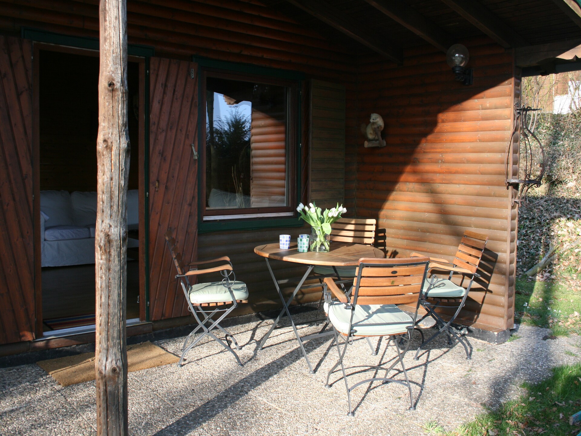 Knus boshuisje voor 2 in het Knüllgebergte met tuin - foto 11