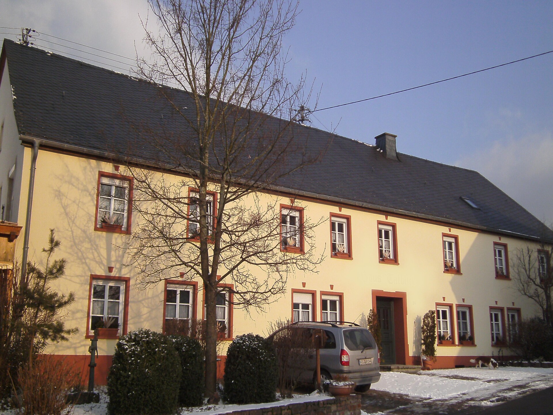 Landhuis Hubertusstube: 5 pers. vakantiehuis met tuin in Morbach-Riedenburg - foto 1