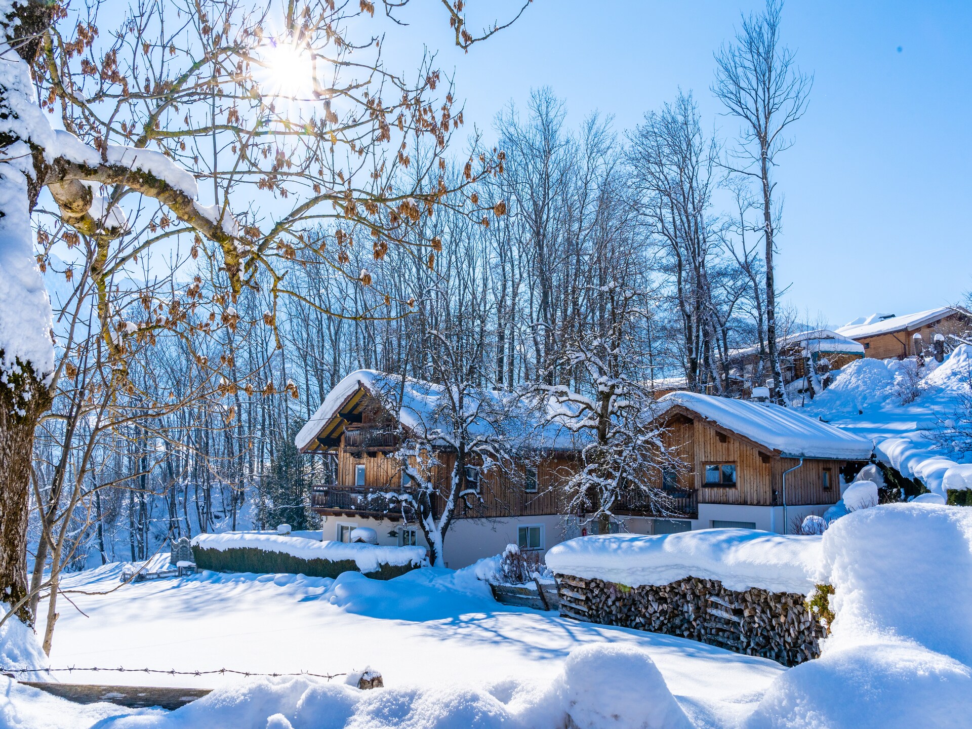 Knus appartement voor 4 aan de skipiste in Walchen met panoramisch bergzicht - foto 19