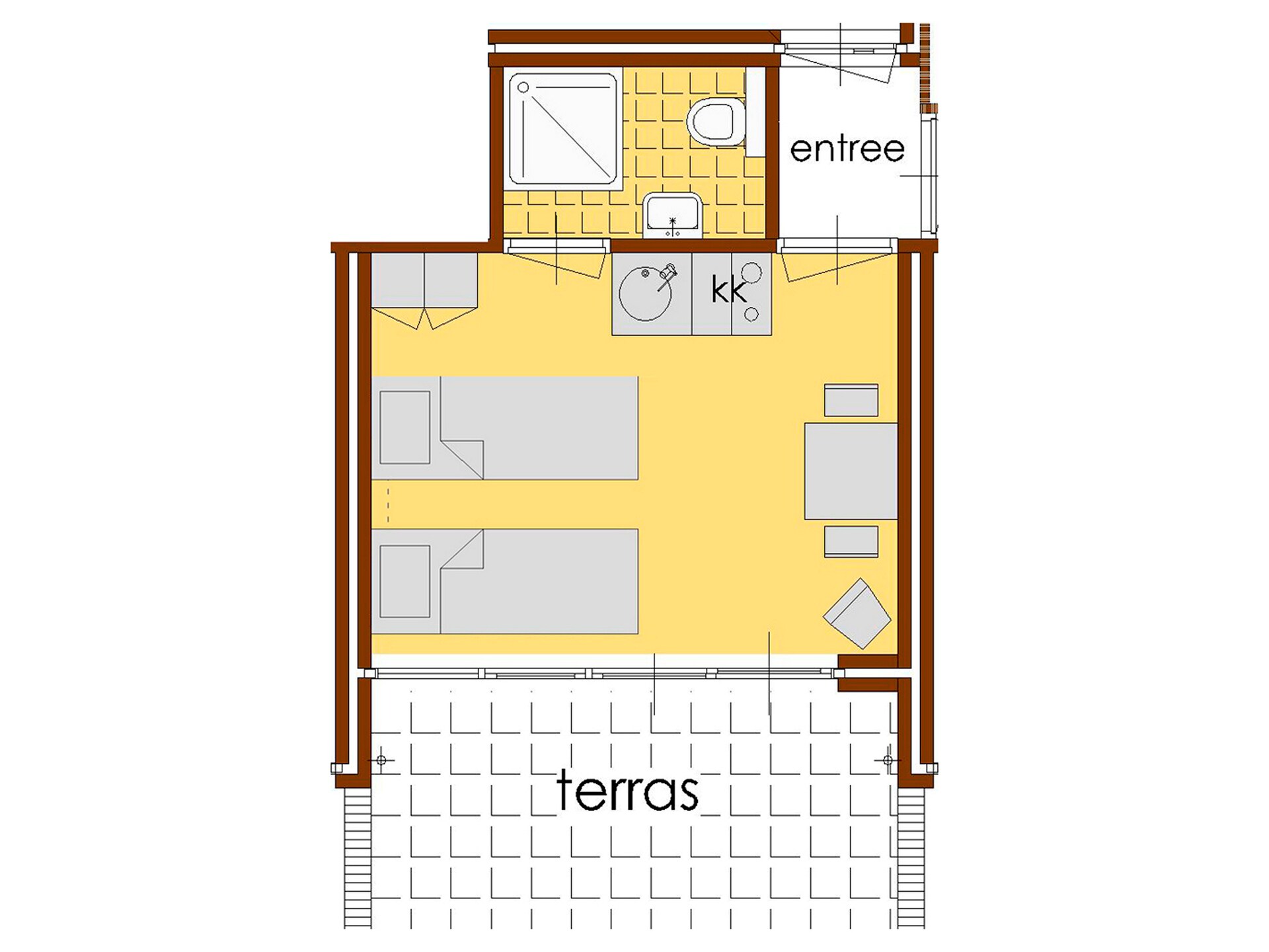 Bosch en Zee 4: Gezellig appartement in hartje De Koog - foto 38