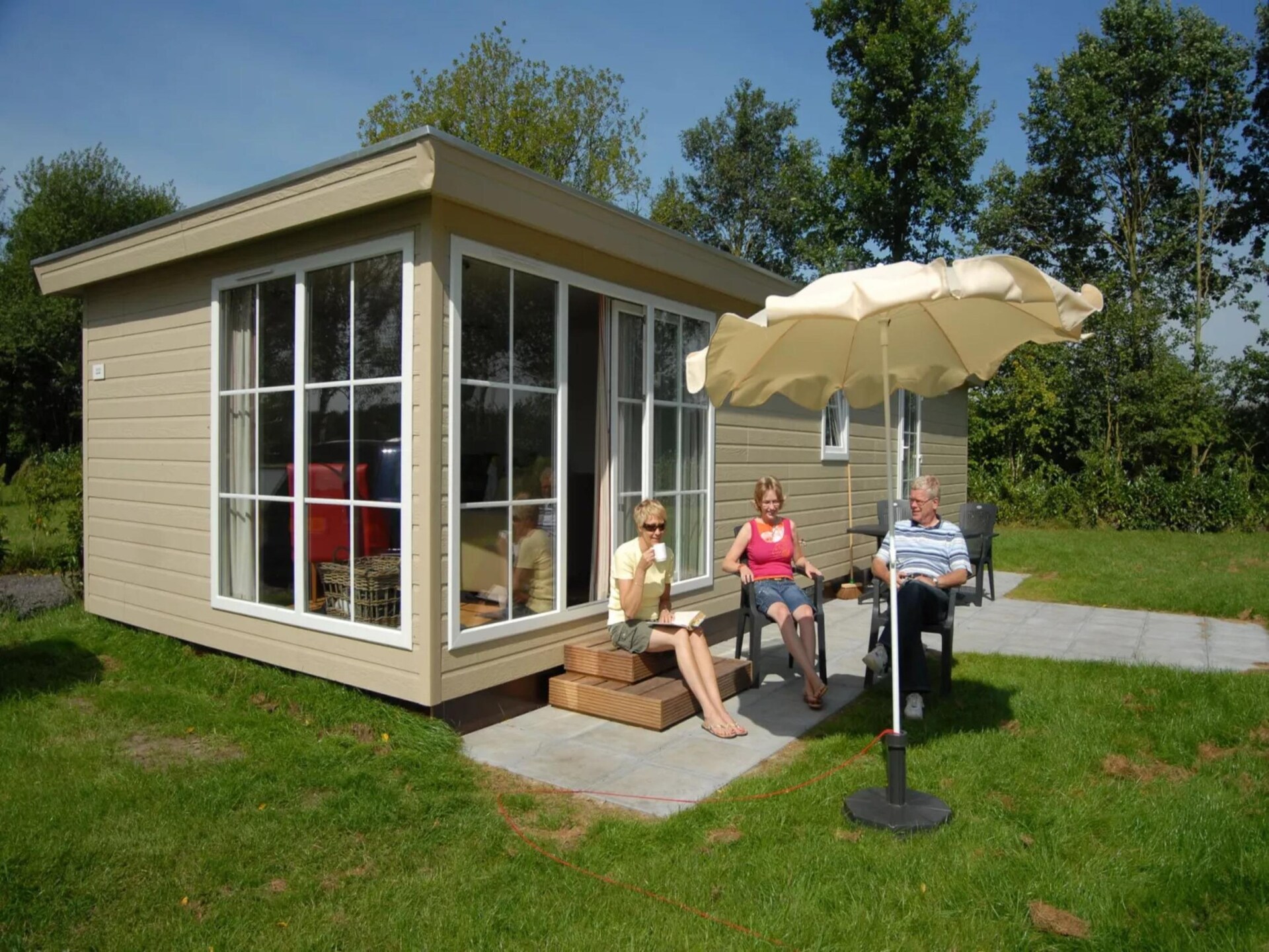Comfortabel chalet met airconditioning en tuin op Recreatiepark Tolplas - foto 14