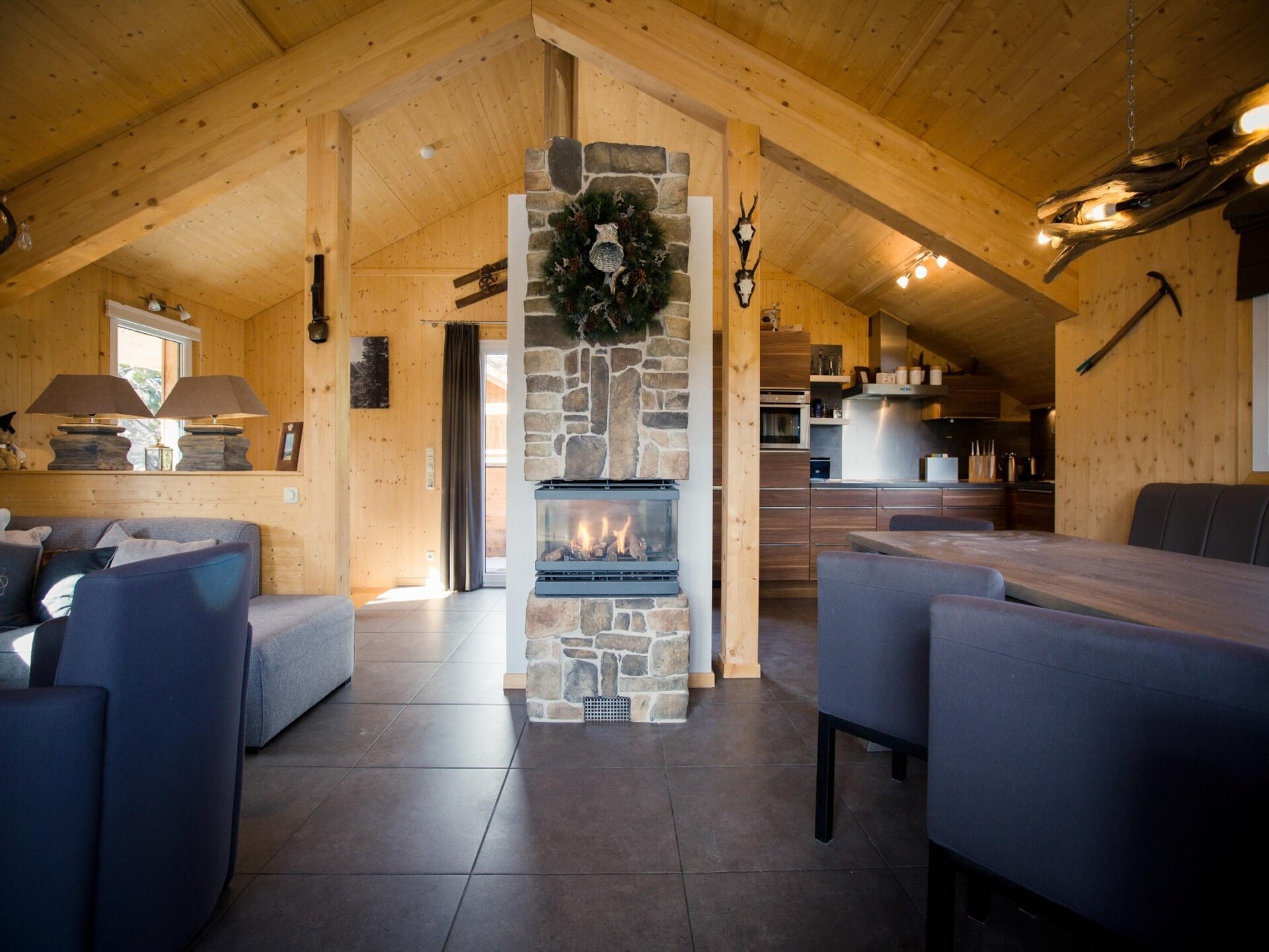 Chalet met sauna en bubbelbad op 1800m in Turracherhöhe voor 12 personen - foto 8