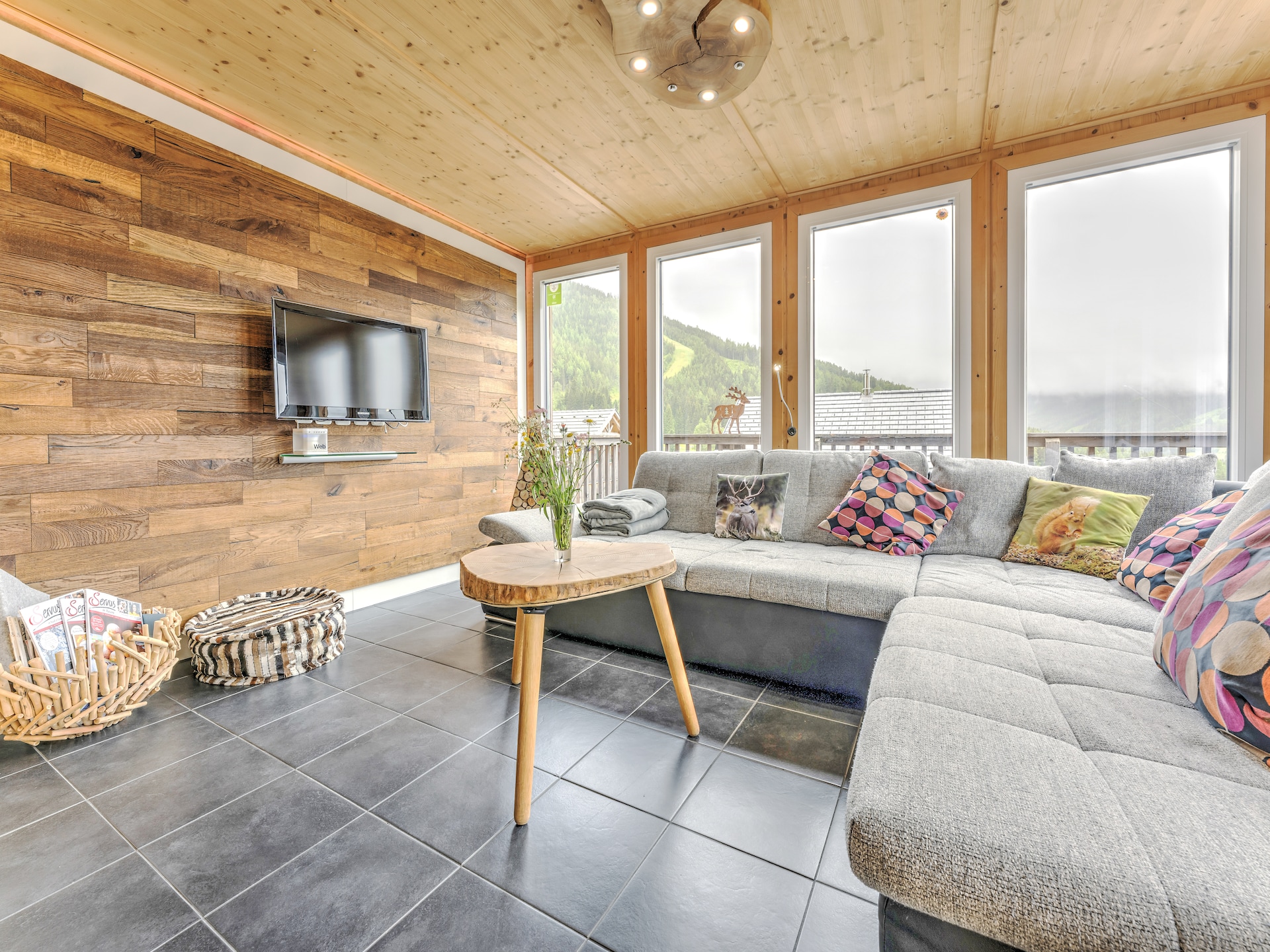 Zonnig chalet met sauna, 100 meter van de skilift in Hohentauern - foto 13