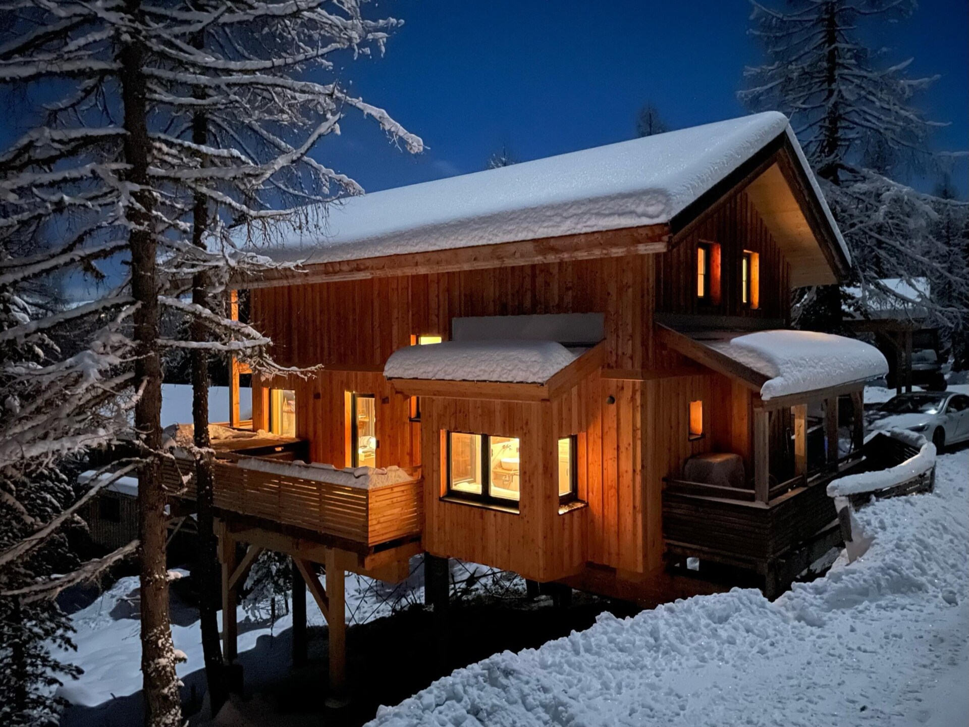 Design chalet op 1800m met sauna, bubbelbad en bergzicht in Turracherhöhe - foto 23