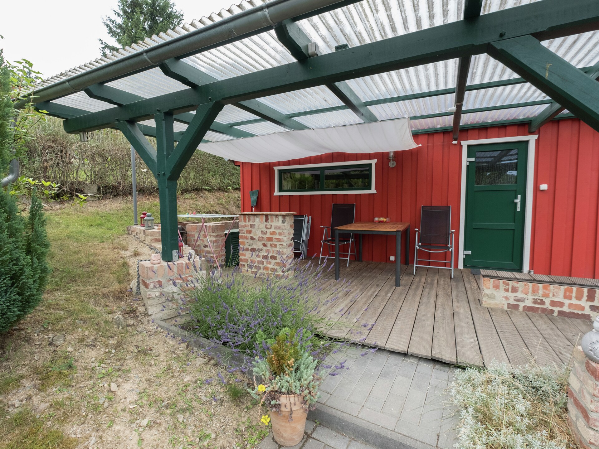 Vrijstaand boshuisje aan de golfbaan met tuin, vlakbij meer en Harz - foto 7