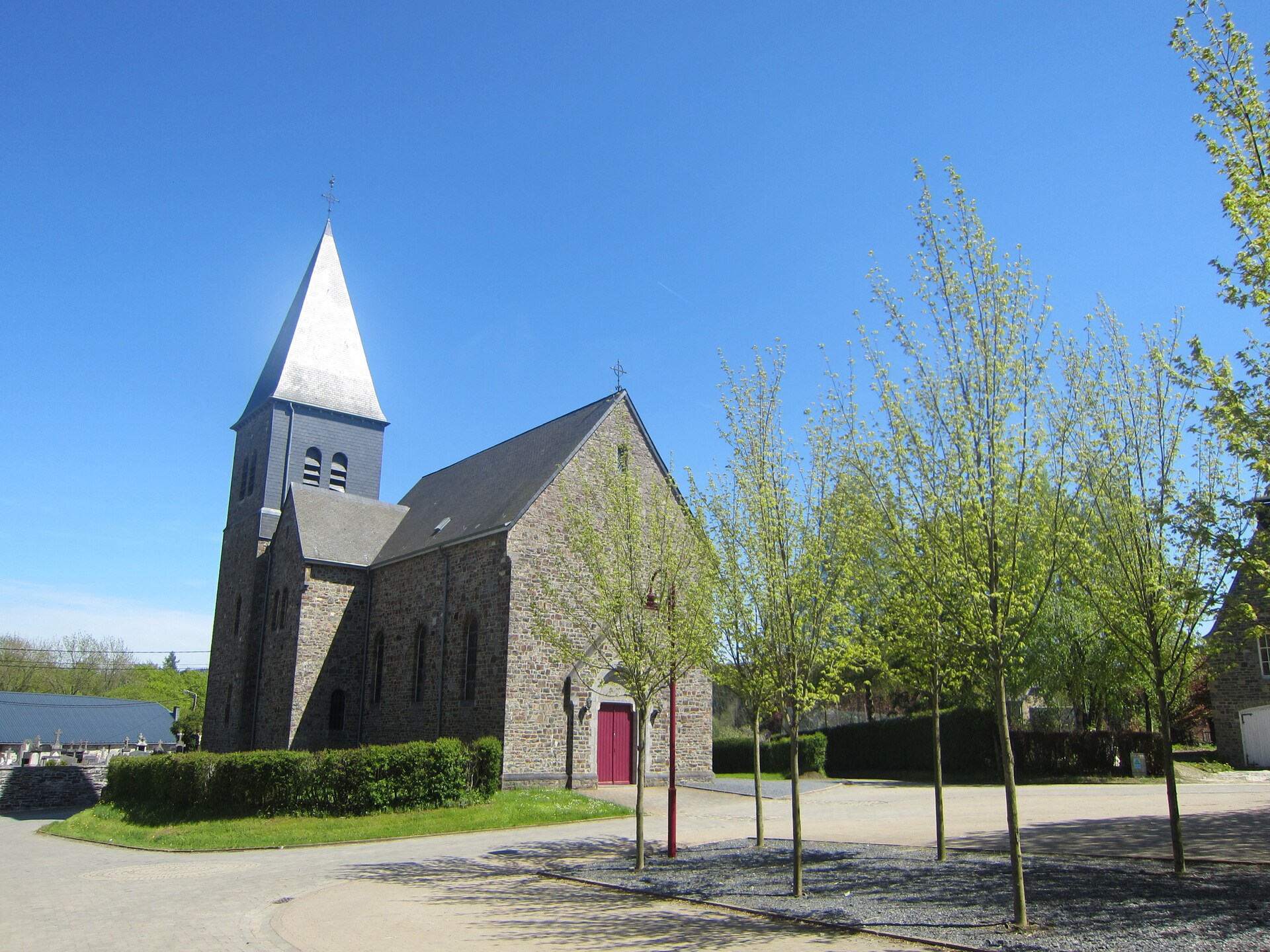 Bosvilla in Bertogne: 9-persoons vrijstaand huis met open haard - foto 29