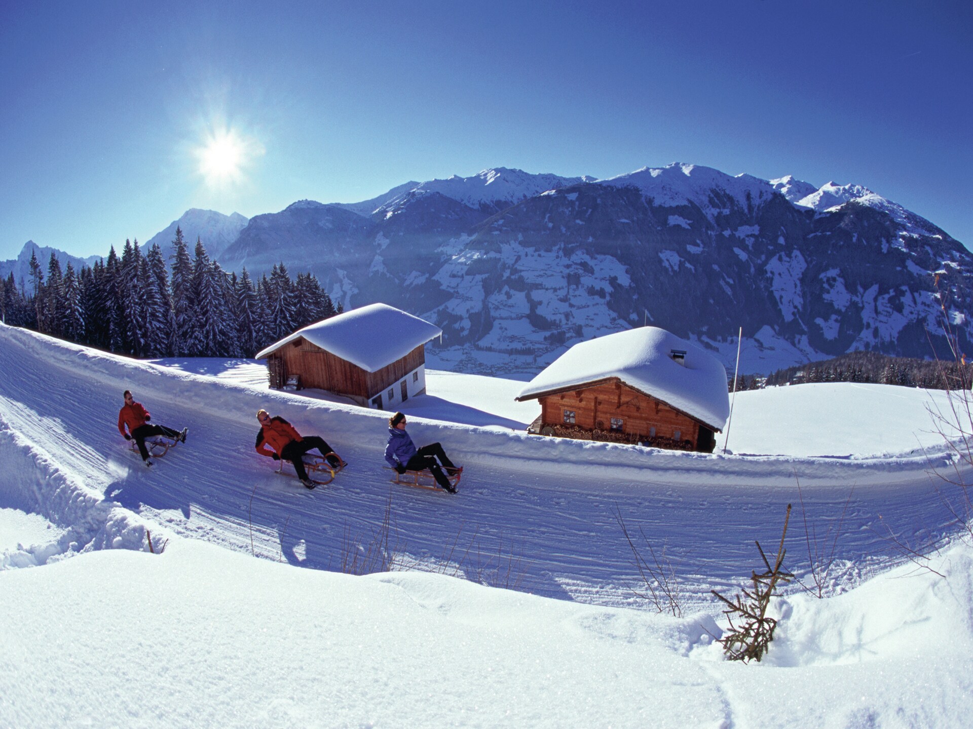 Aan de piste: Ruim appartement Lanthaler in Aschau im Zillertal - foto 34