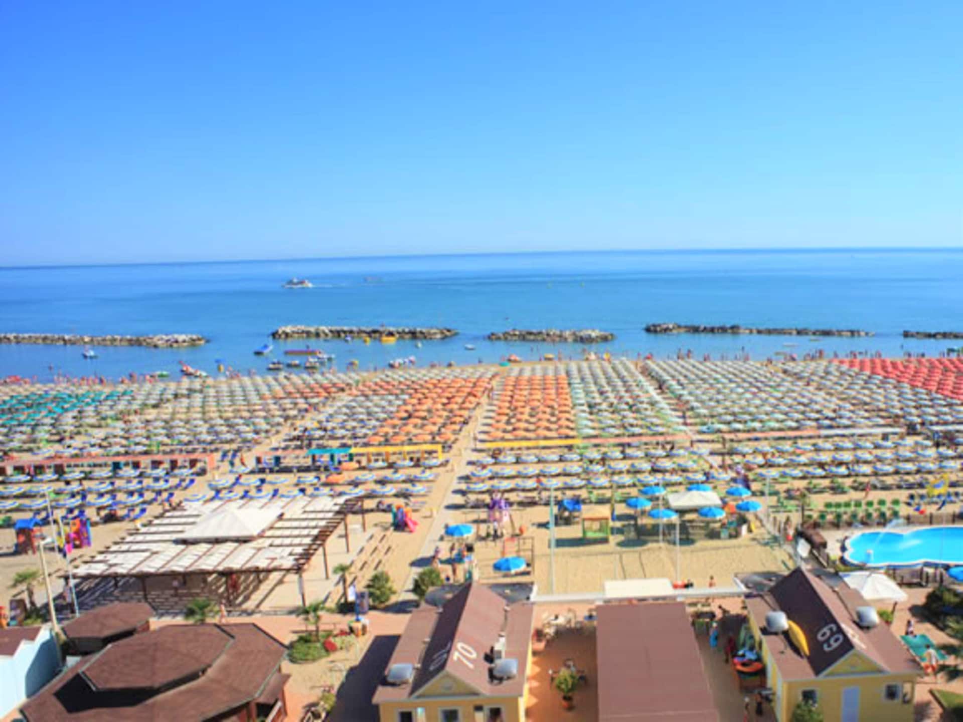 Aan het strand: Ruim appartement in Cattolica voor 6 personen - foto 9