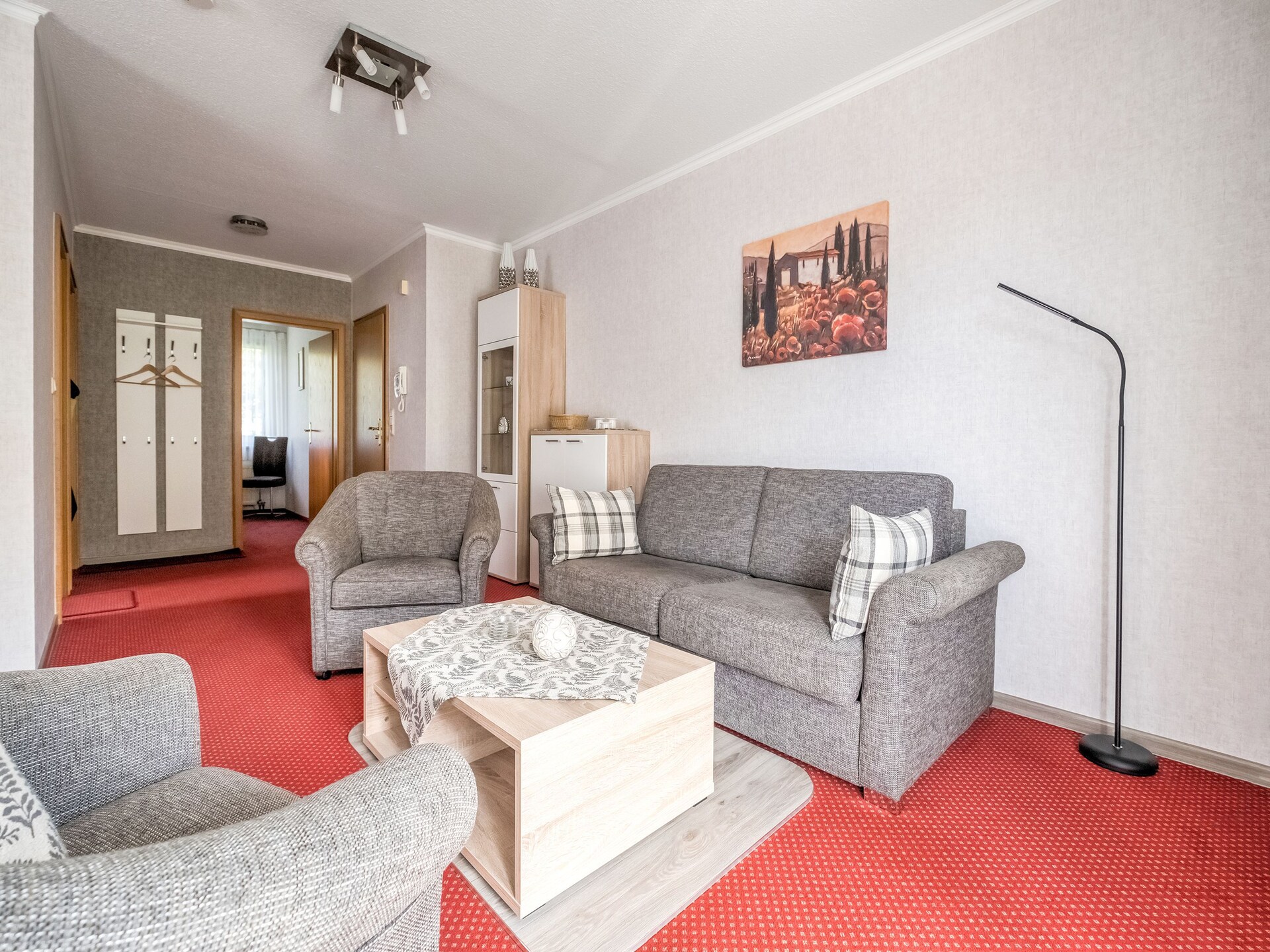 Modern appartement aan de bosrand bij Willingen met tuin en balkon - foto 7