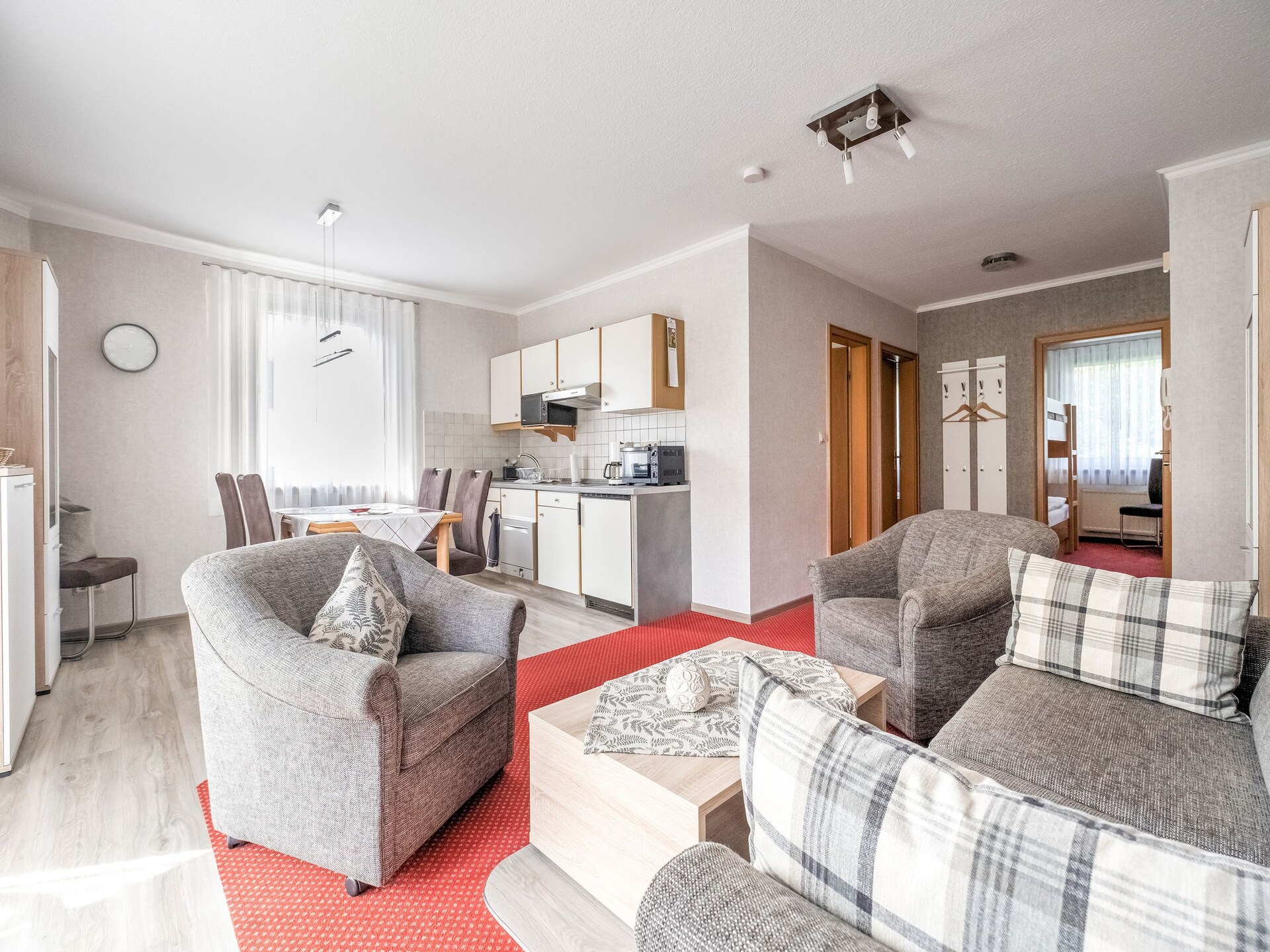 Modern appartement aan de bosrand bij Willingen met tuin en balkon - foto 4