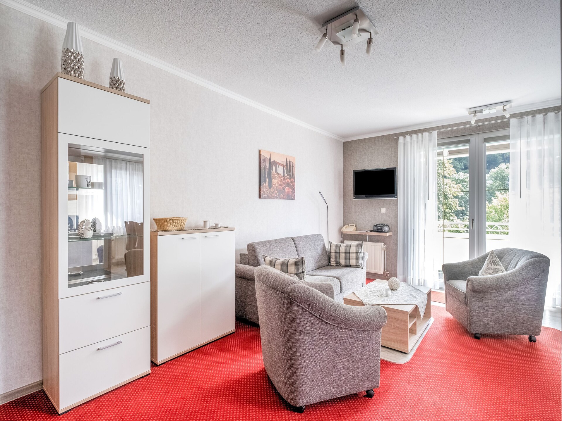 Modern appartement aan de bosrand bij Willingen met tuin en balkon - foto 8