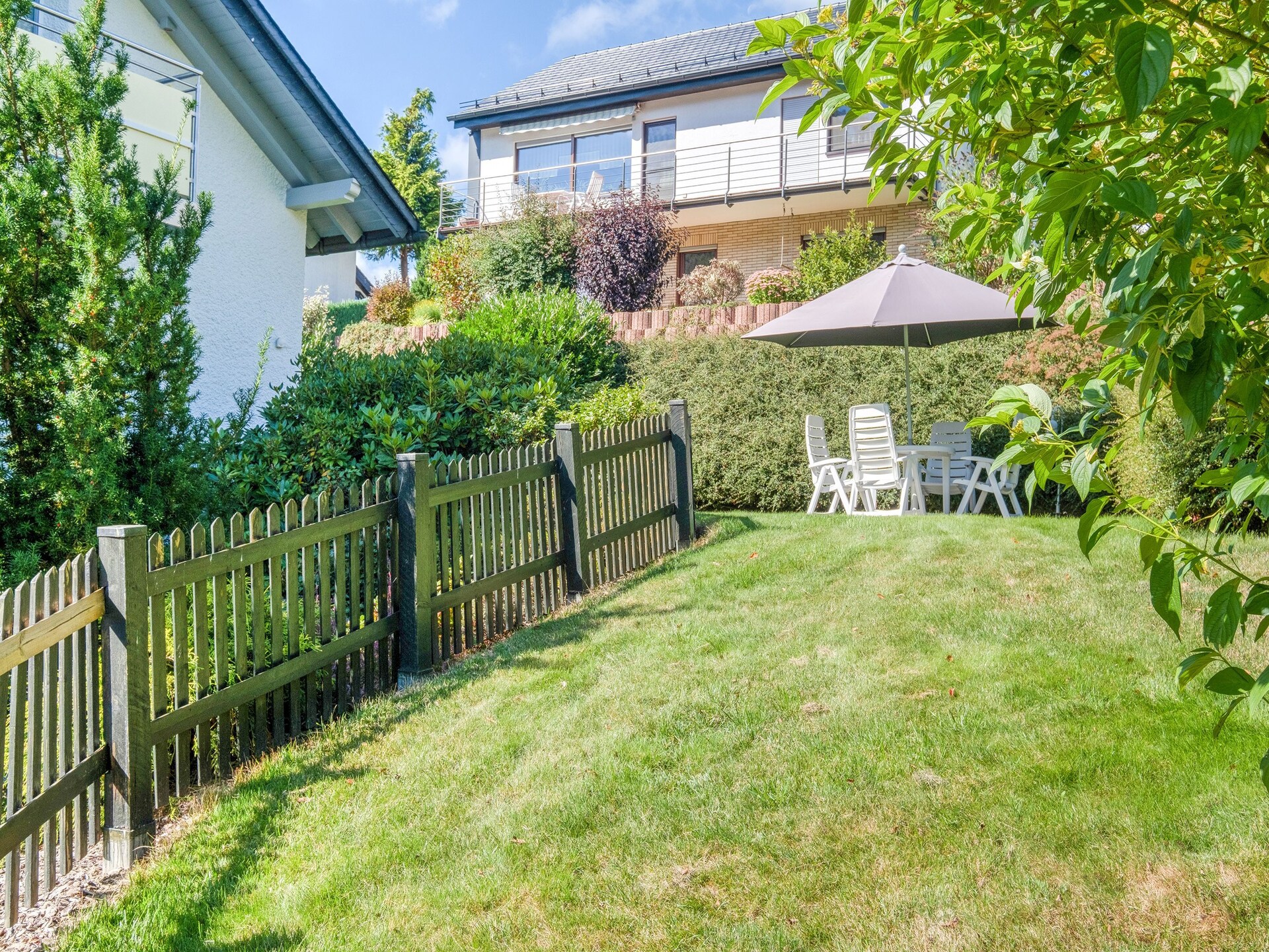 Modern appartement aan de bosrand bij Willingen met tuin en balkon - foto 27
