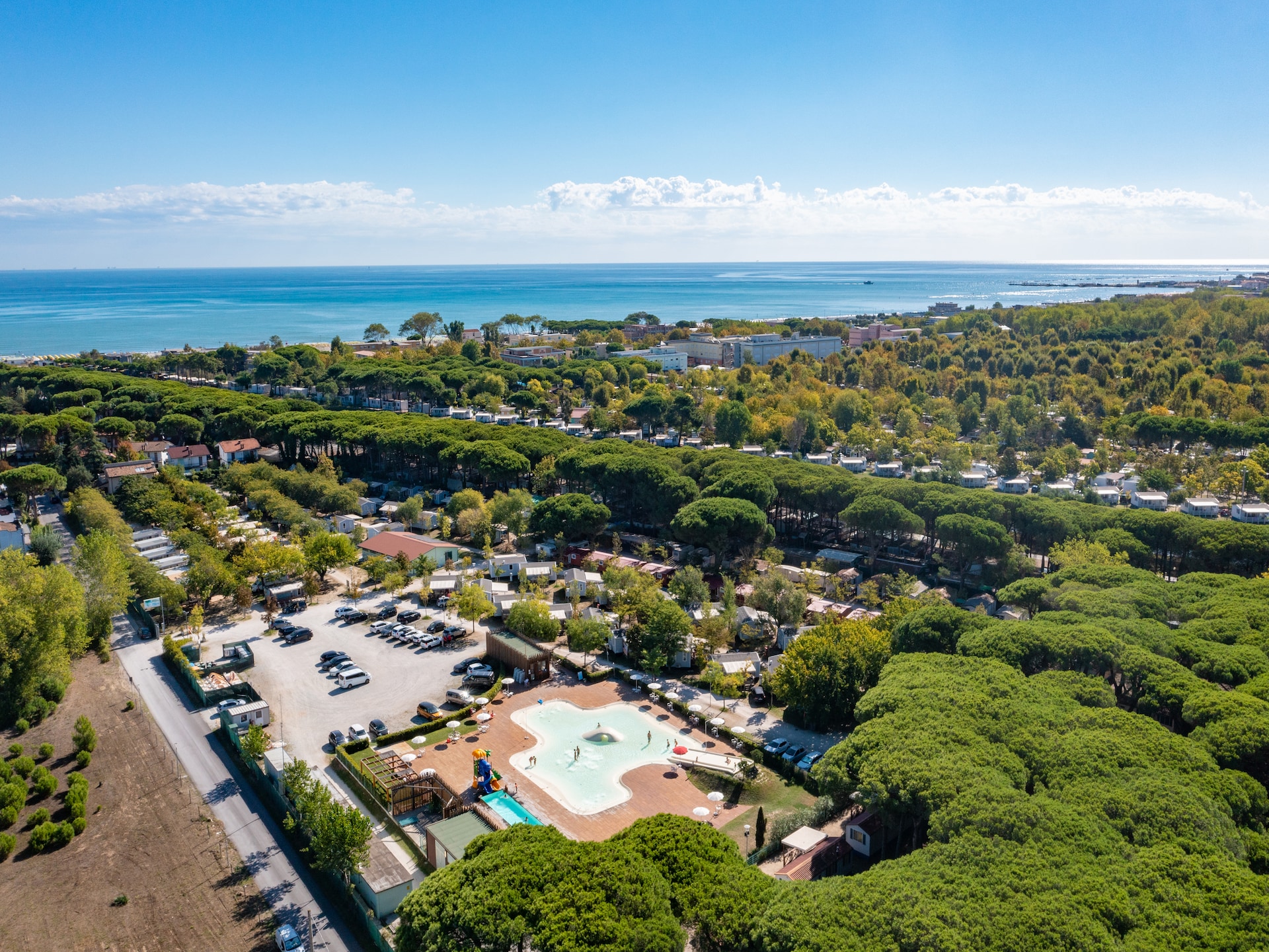 Schaduwrijk chalet in dennenbos Cesenatico, vlakbij zee - foto 26