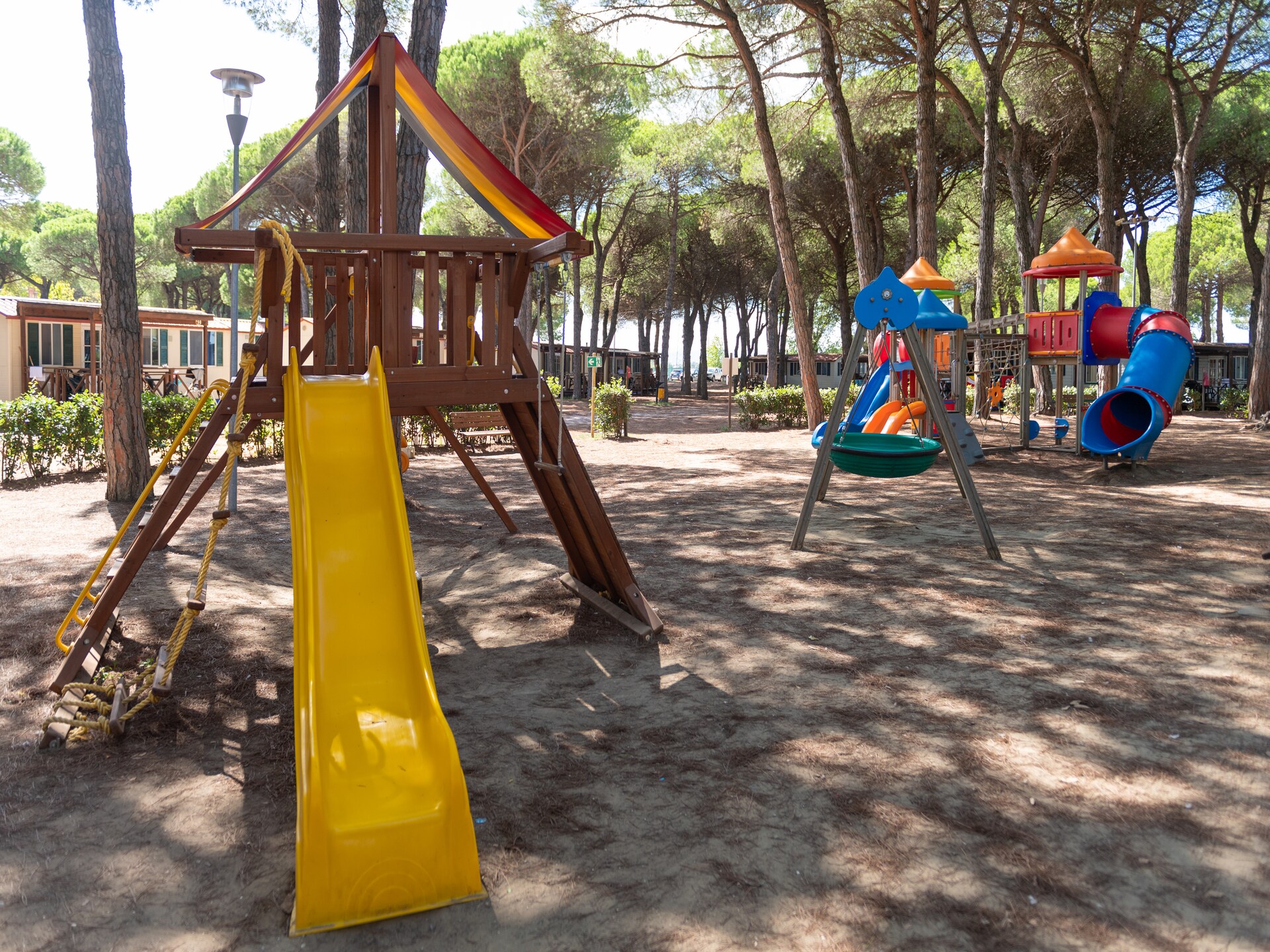 Schaduwrijk chalet in dennenbos Cesenatico, vlakbij zee - foto 28