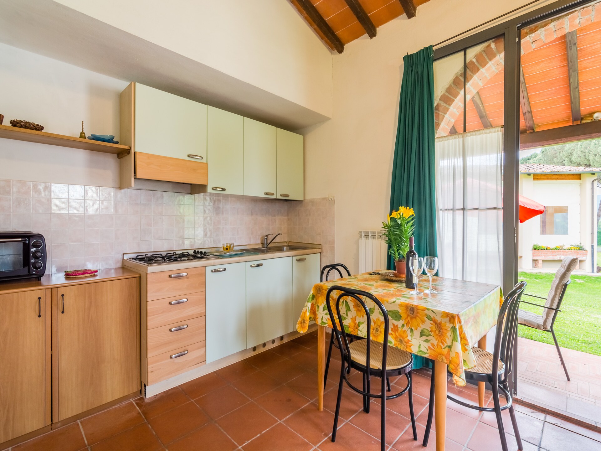 Knus Toscaans appartement met zwembad en tuin bij Bucine - foto 19