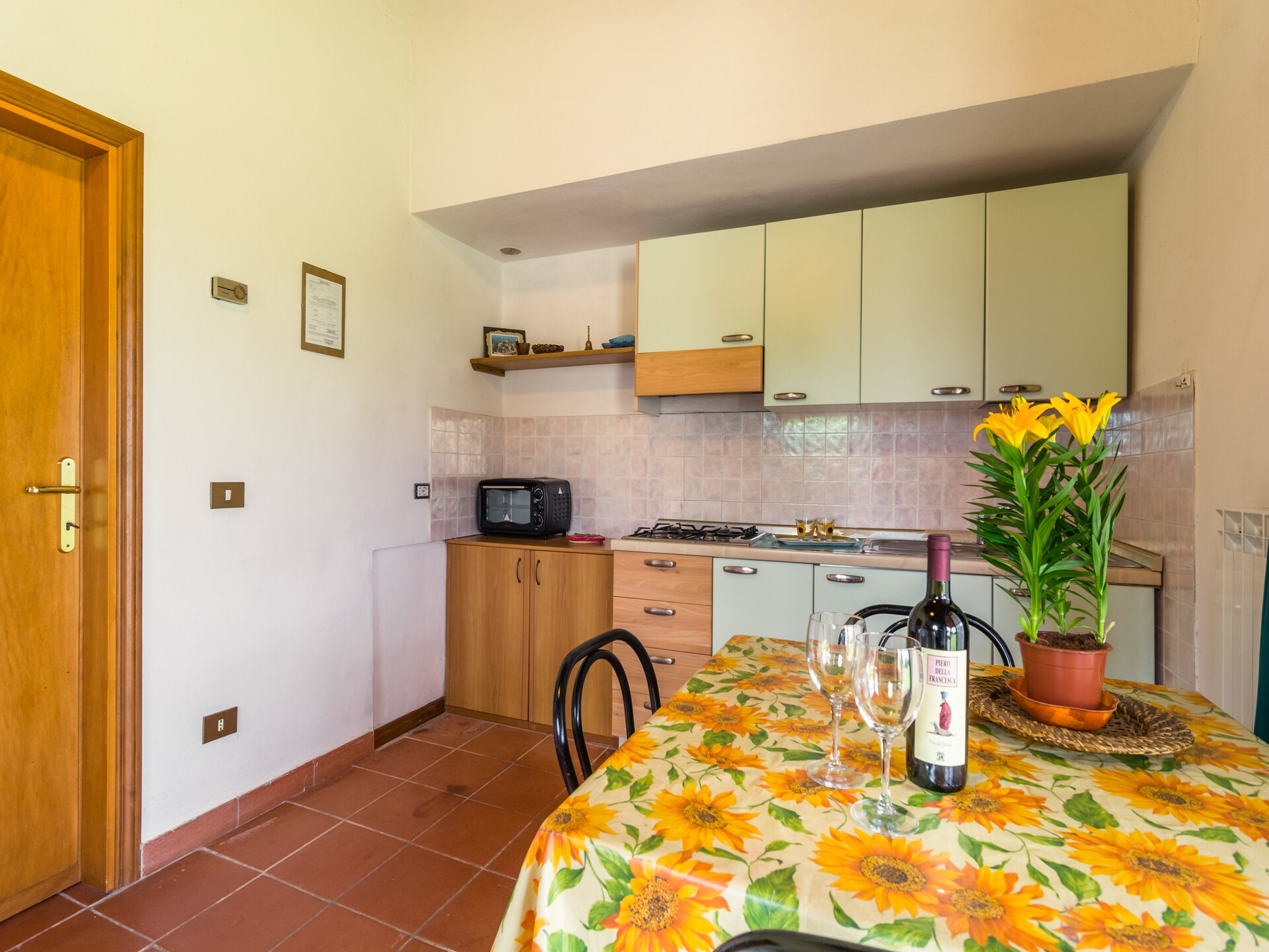 Knus Toscaans appartement met zwembad en tuin bij Bucine - foto 20