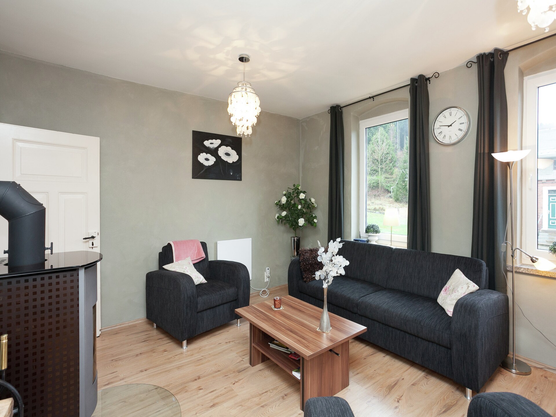 Ruim vakantiehuis voor 5 in het bosrijke Ertsgebergte met terras - foto 26