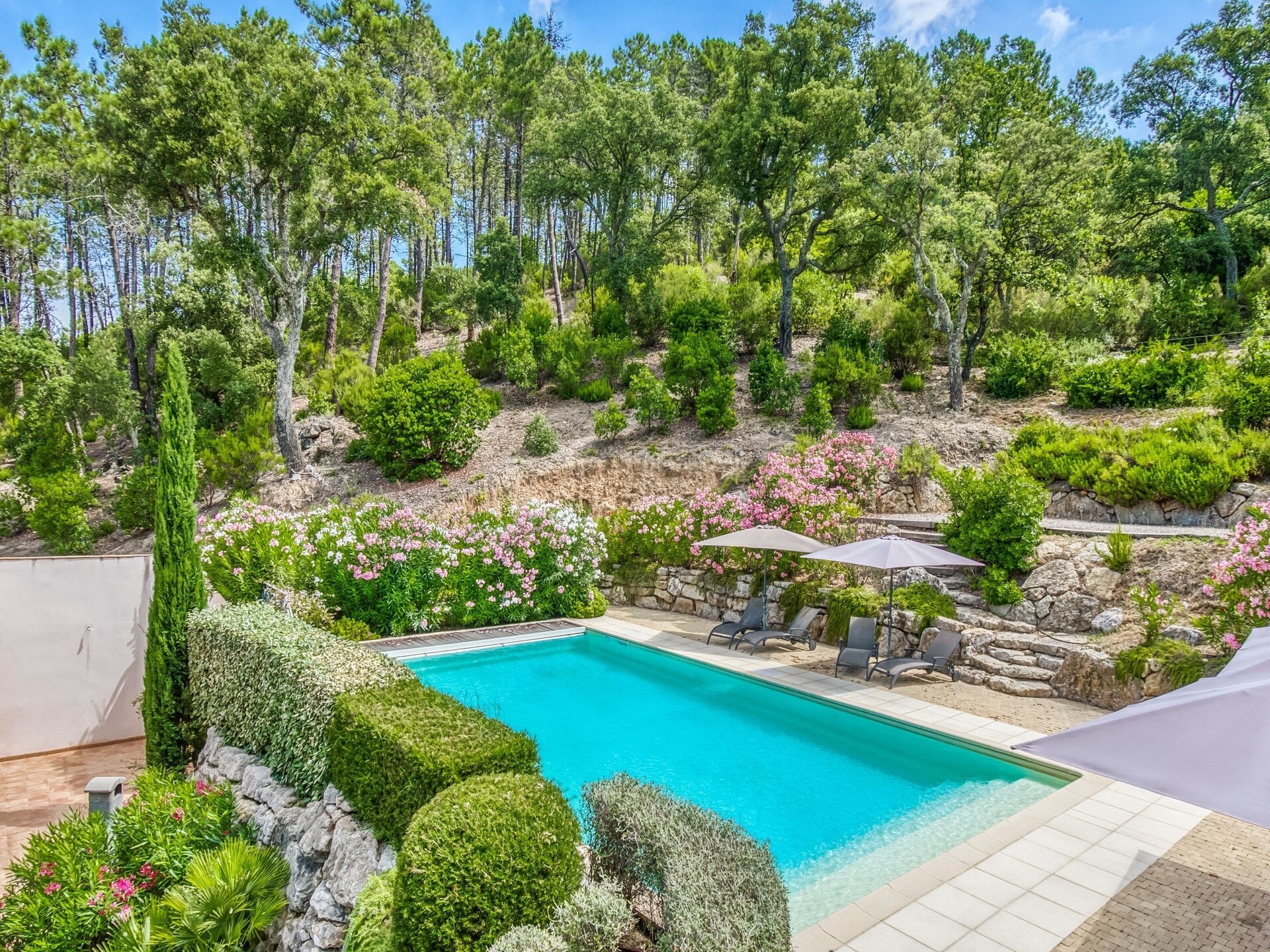 Architectenvilla voor 14 personen met privézwembad en uitzicht op het Massif des Maures - foto 9