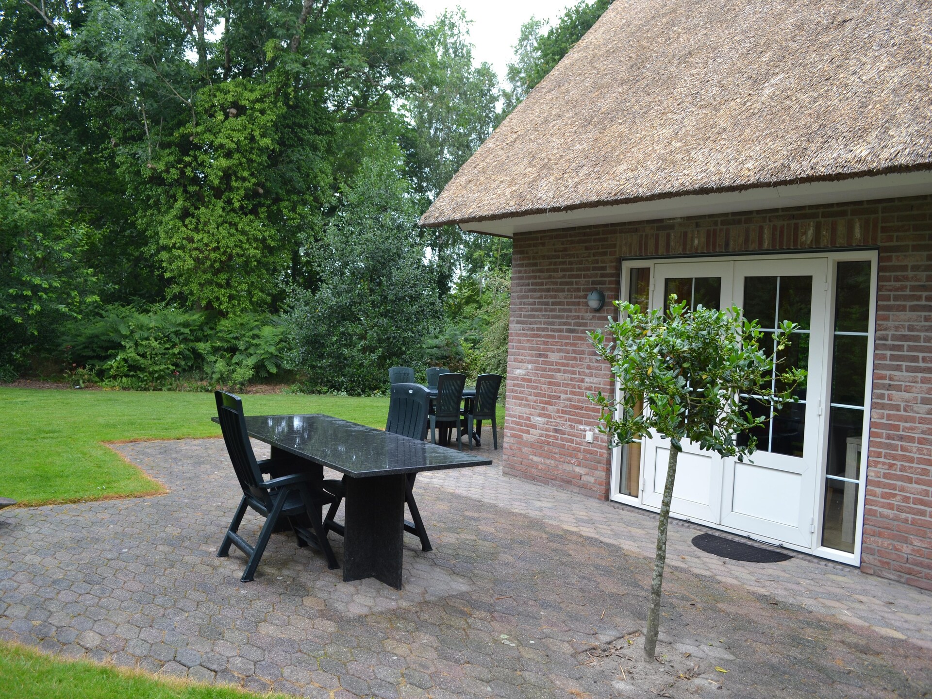 Vrijstaande villa met rieten dak op Villapark De Weerribben - foto 8